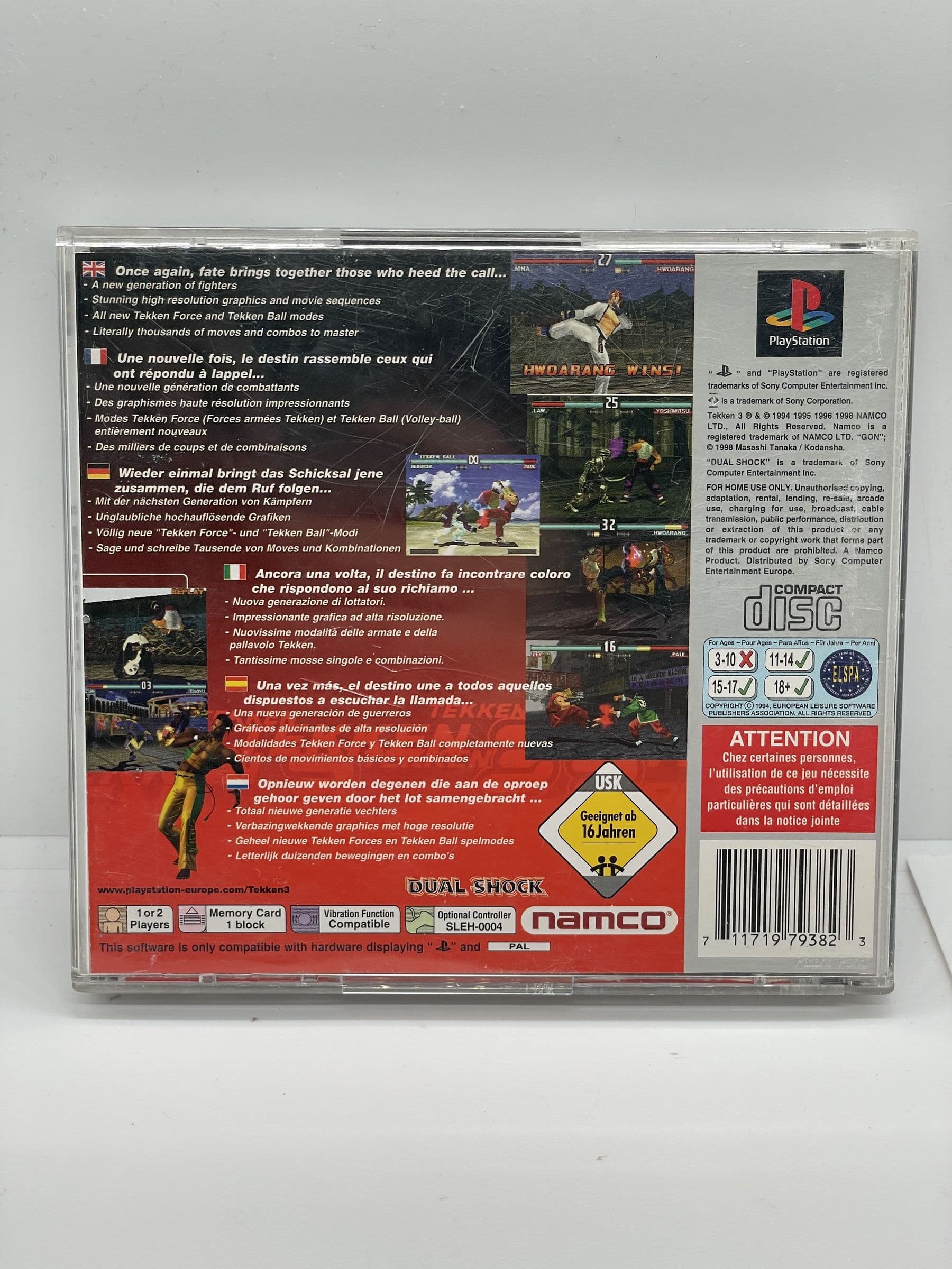 Tekken 3 PS1 PSX