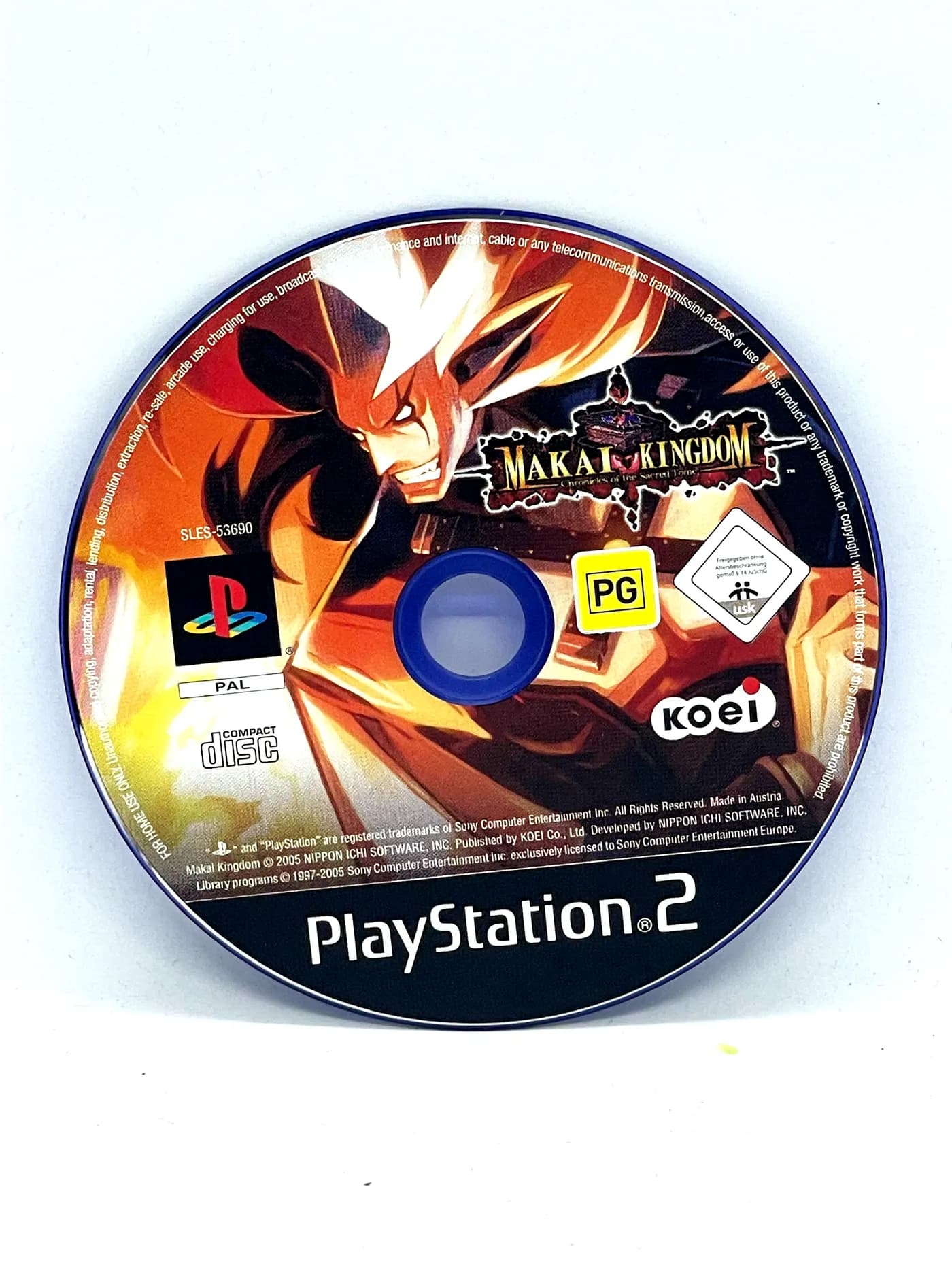 Makai Kingdom Chronicles of the Sacred Tome PS2 (game only)