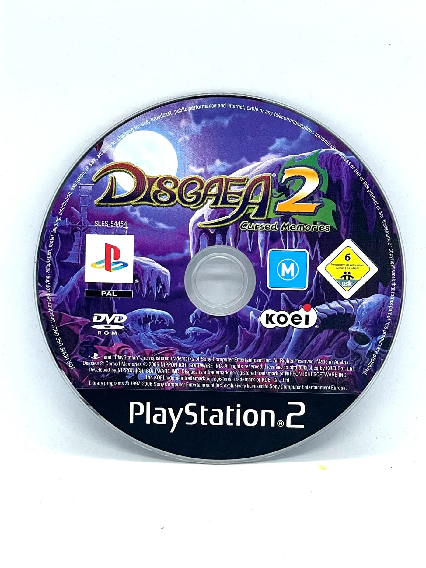 Disgaea 2 Cursed Memories PS2 (game only)