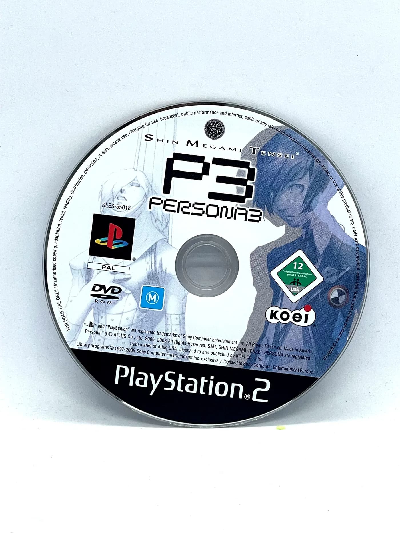 Shin Megami Tensei Persona 3 PS2 (sama gra)