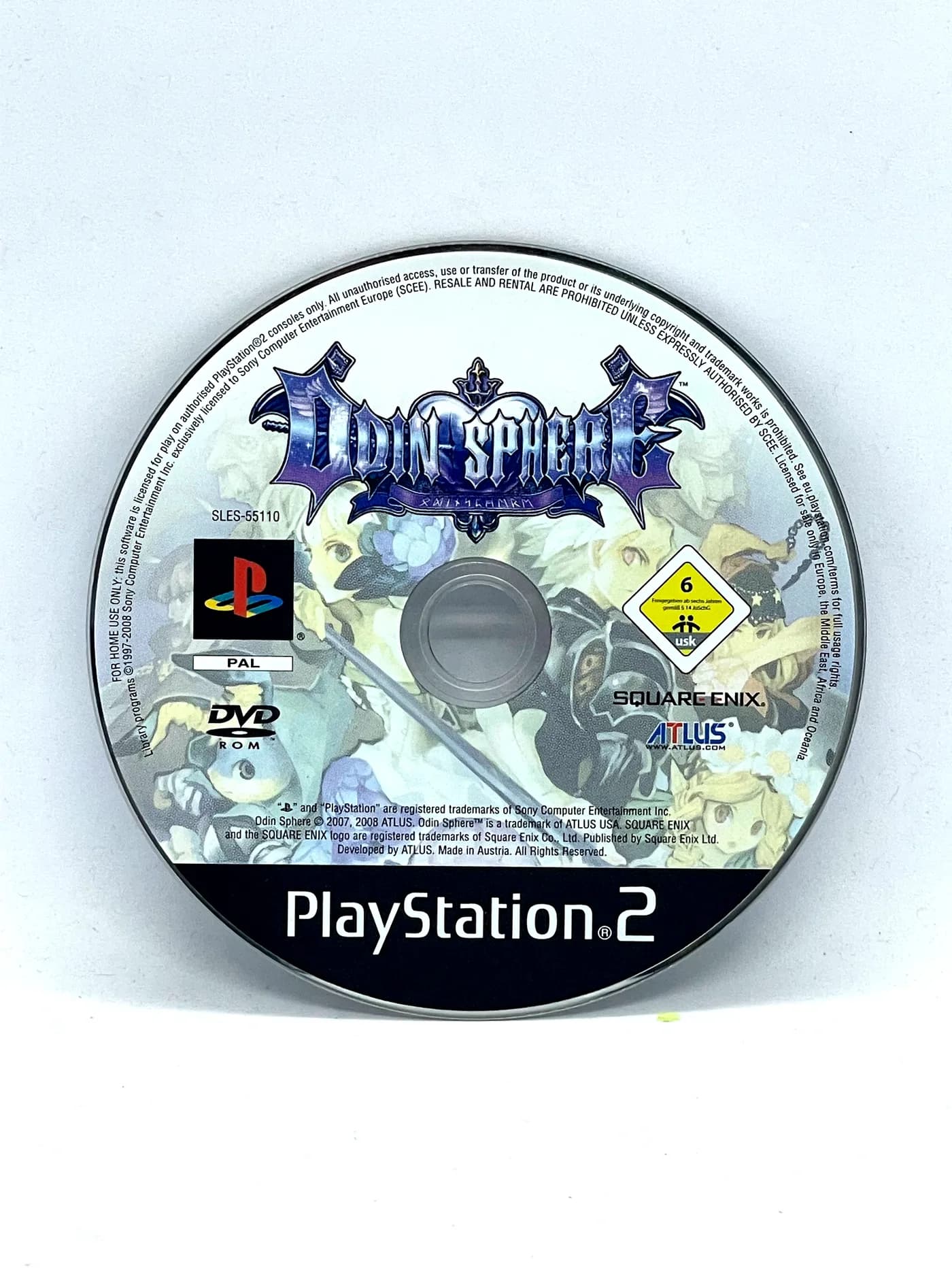 Odin Sphere PS2 (game only)