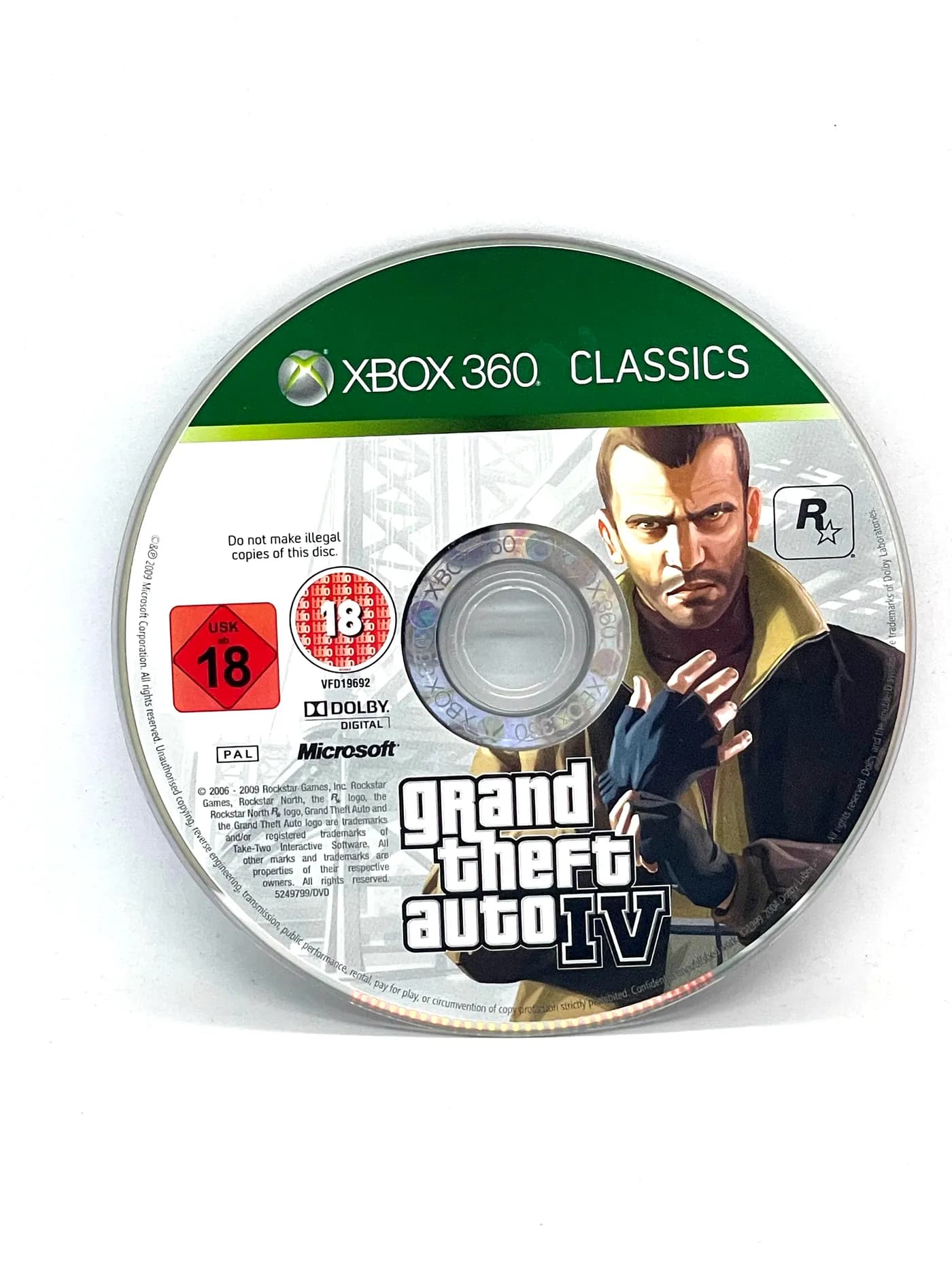 Grand Theft Auto IV Xbox 360 (game only)
