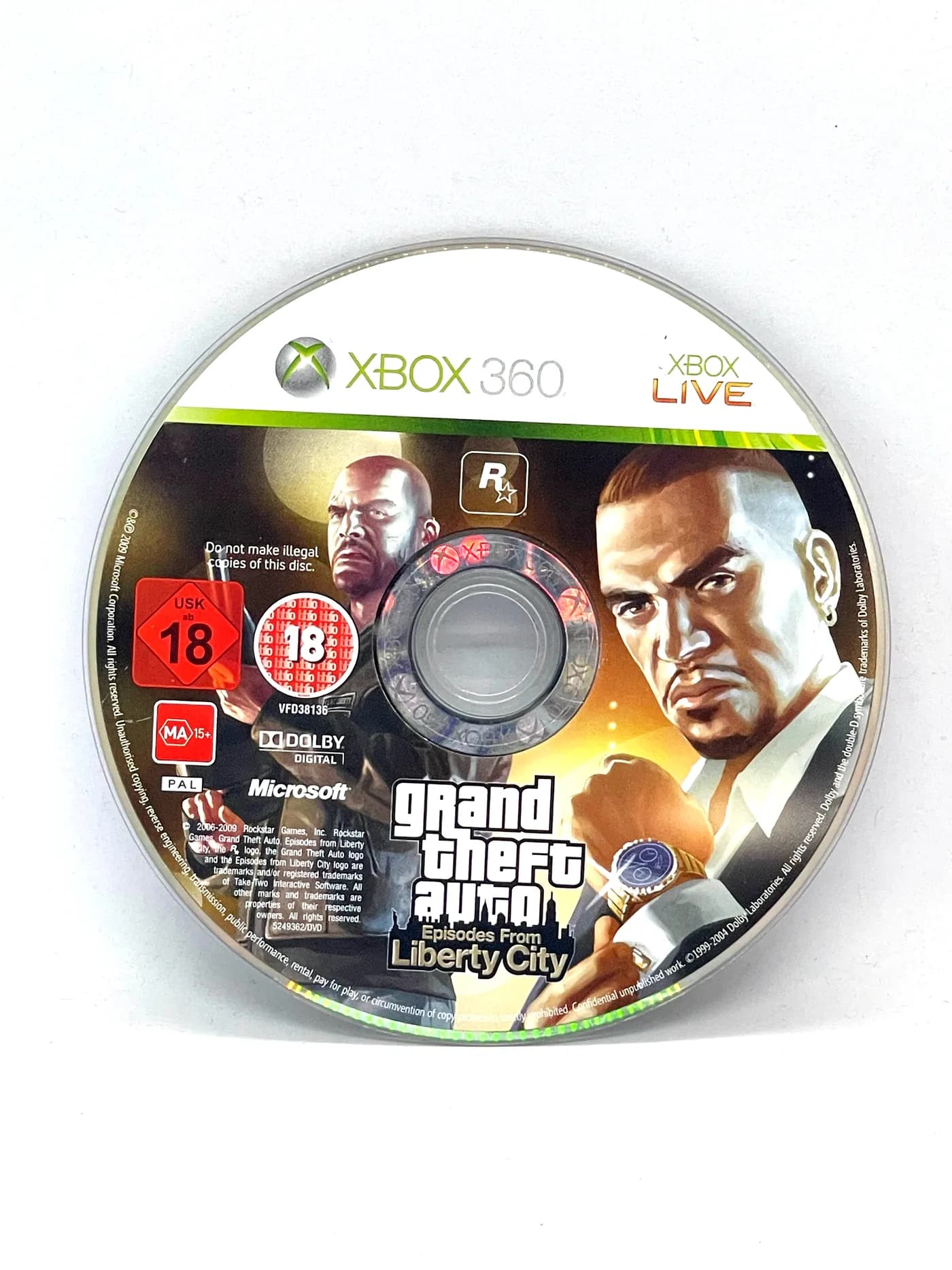 Grand Theft Auto Episodes from Liberty City Xbox 360 (game only)