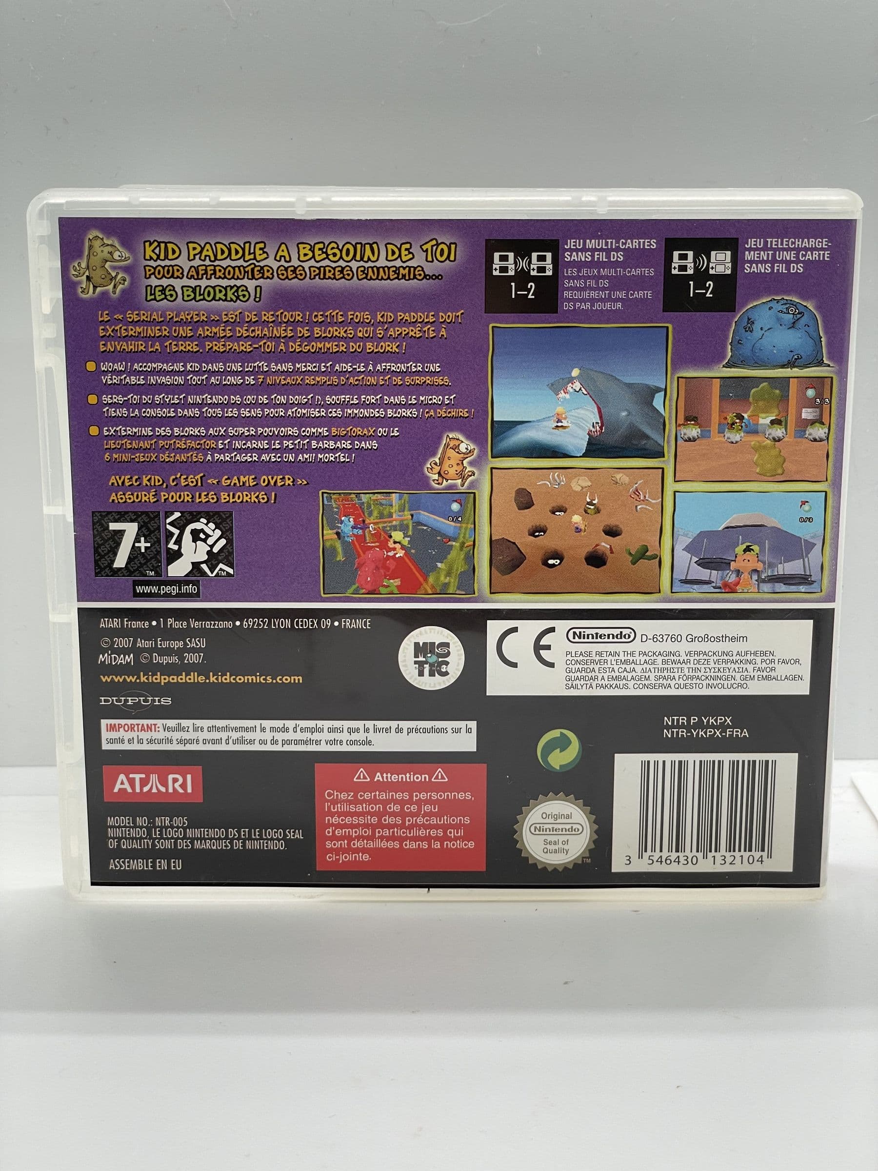 Kid Paddle Blorks Invasion Nintendo DS