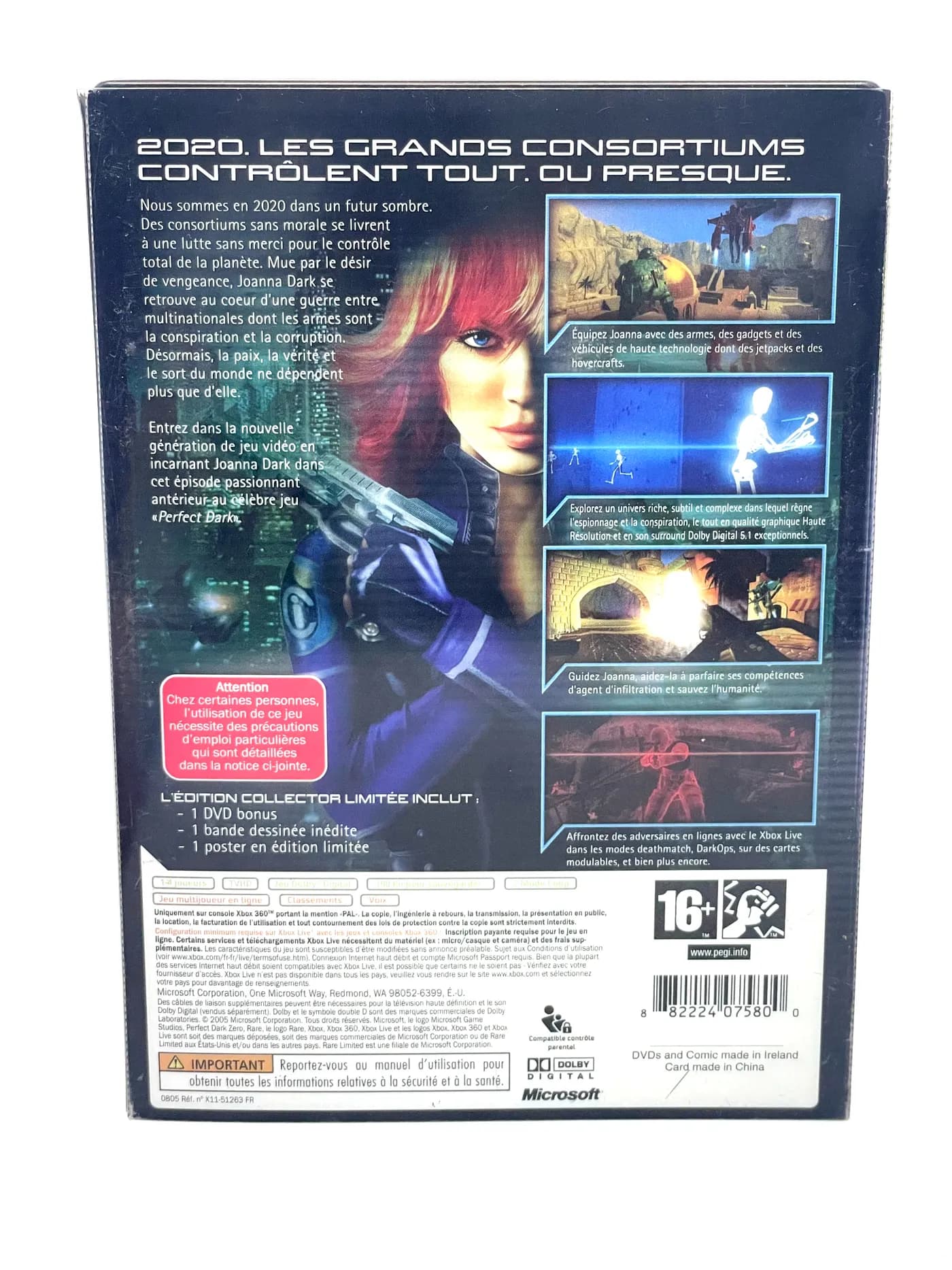 Perfect Dark Zero Collector's Edition Xbox 360