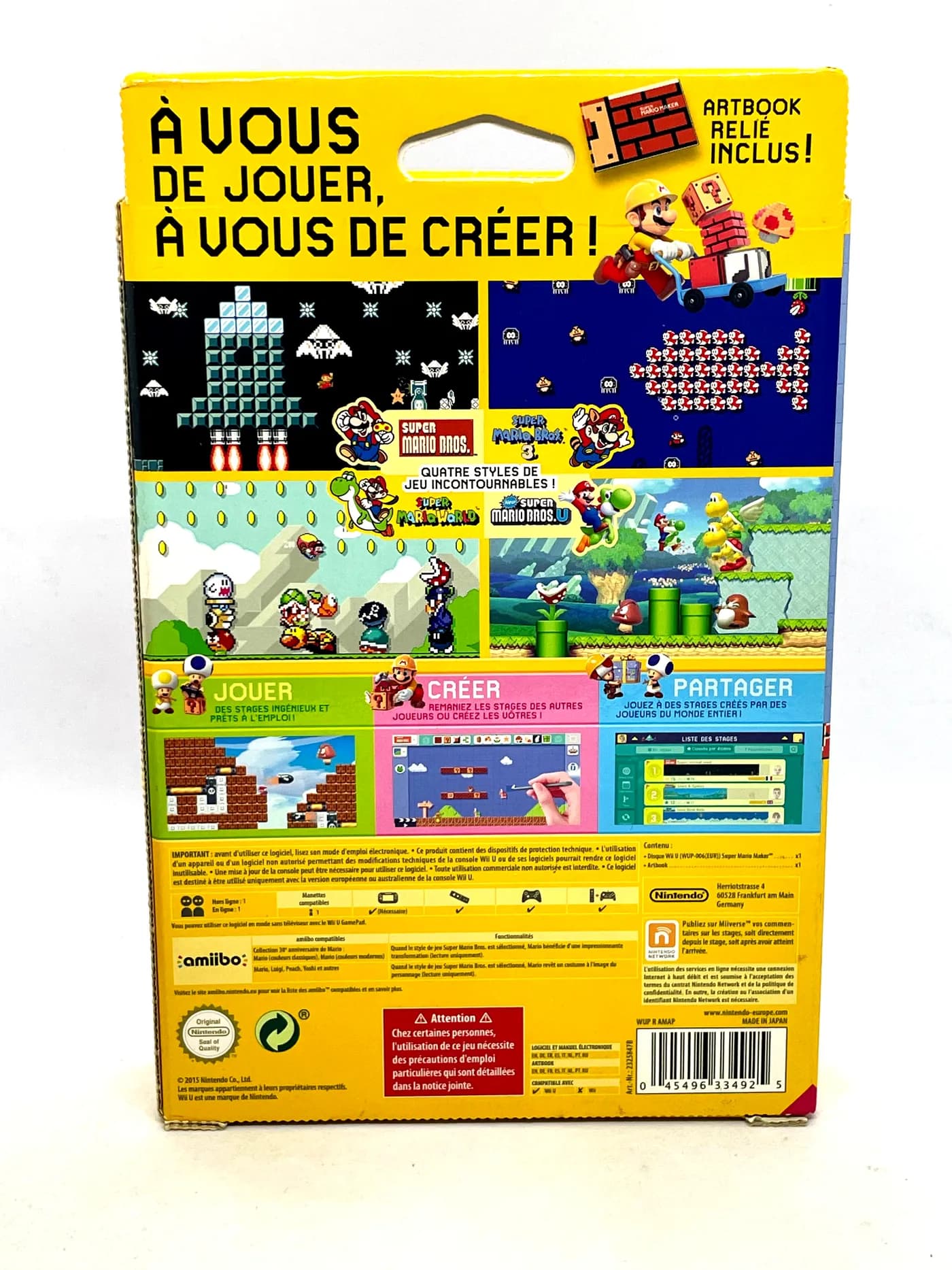 Super Mario Maker Special Edition Nintendo Wii U