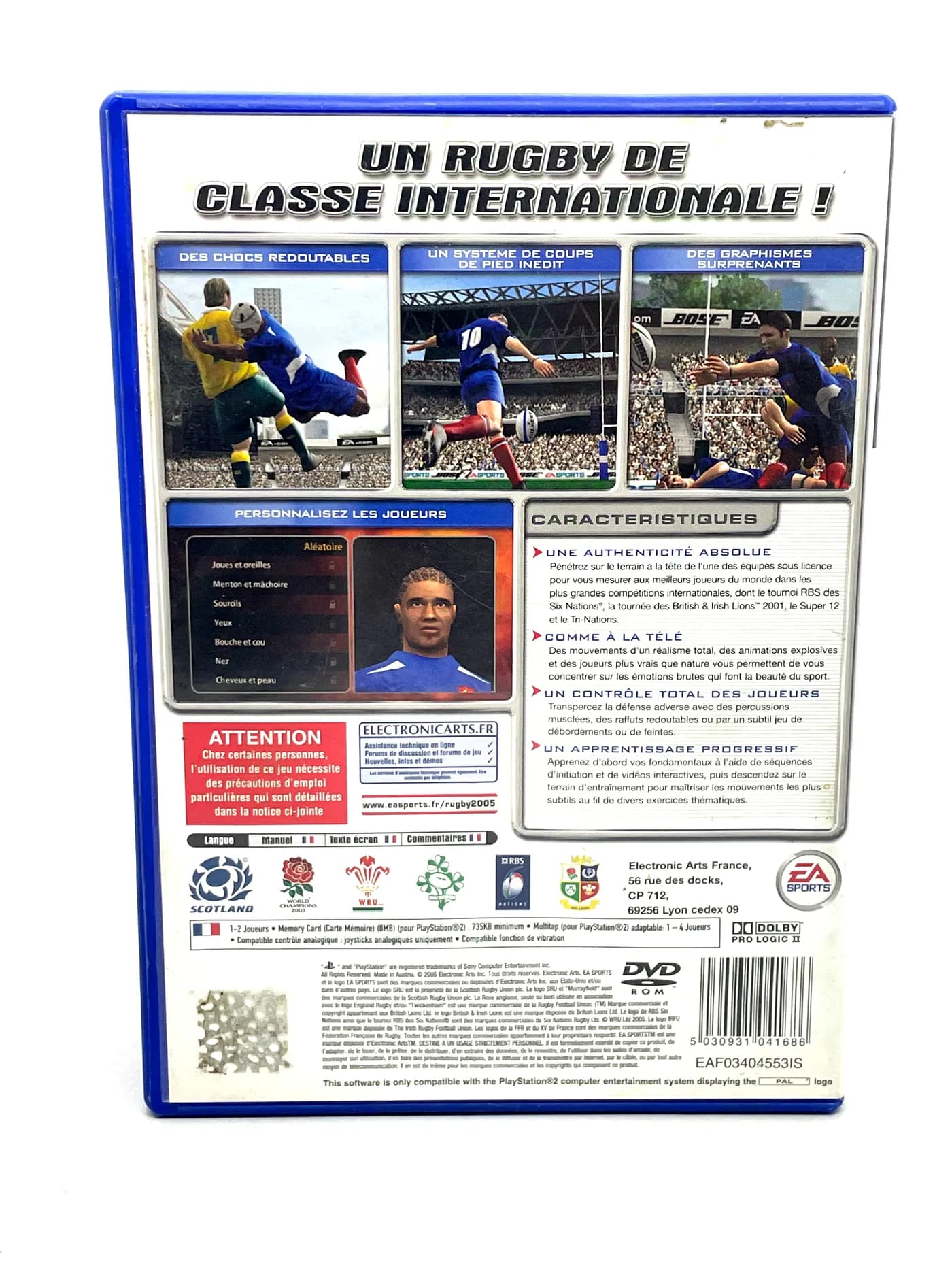 Rugby 2005 PS2 (FR)