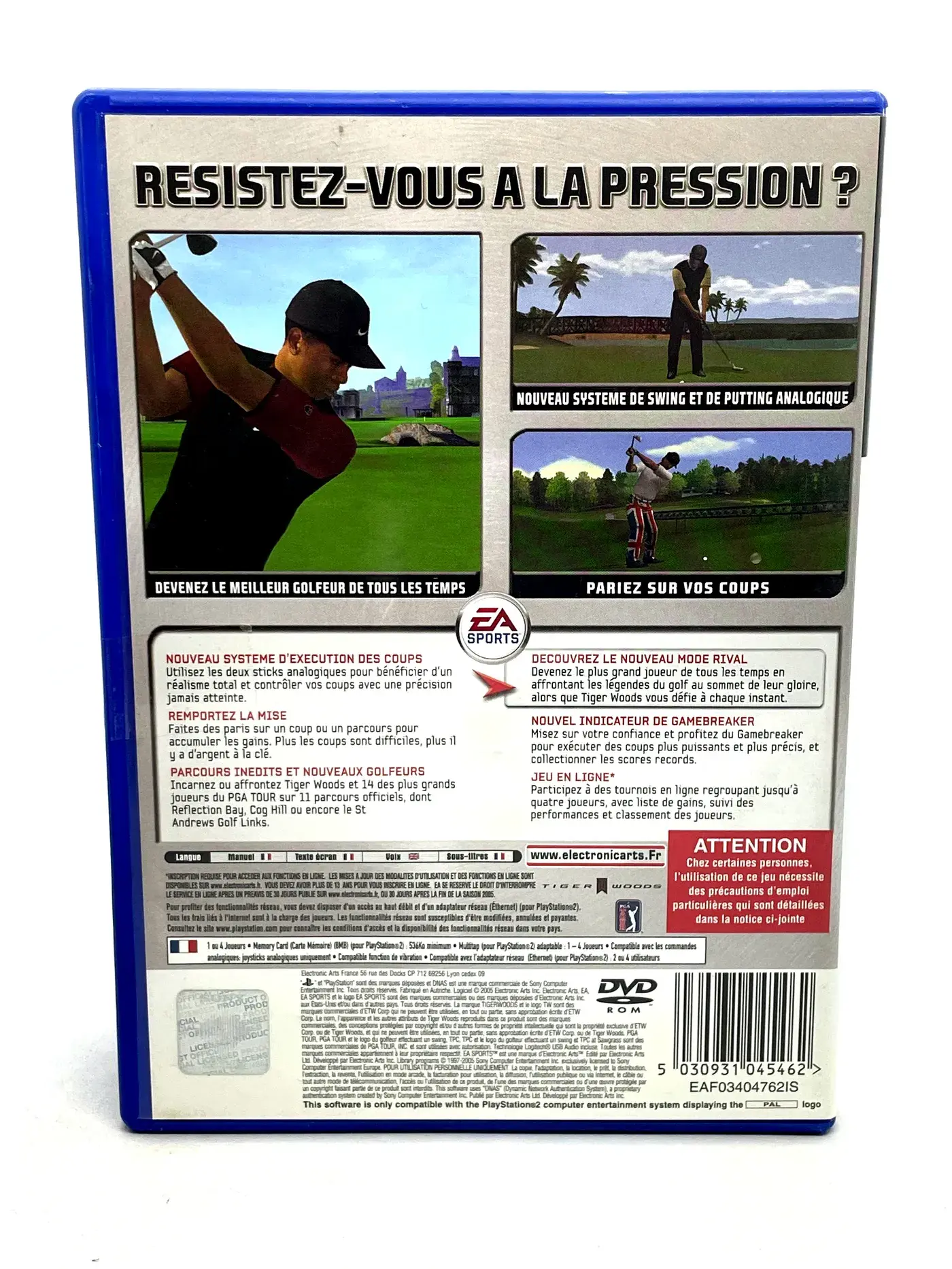 Tiger Woods PGA Tour 06 PS2