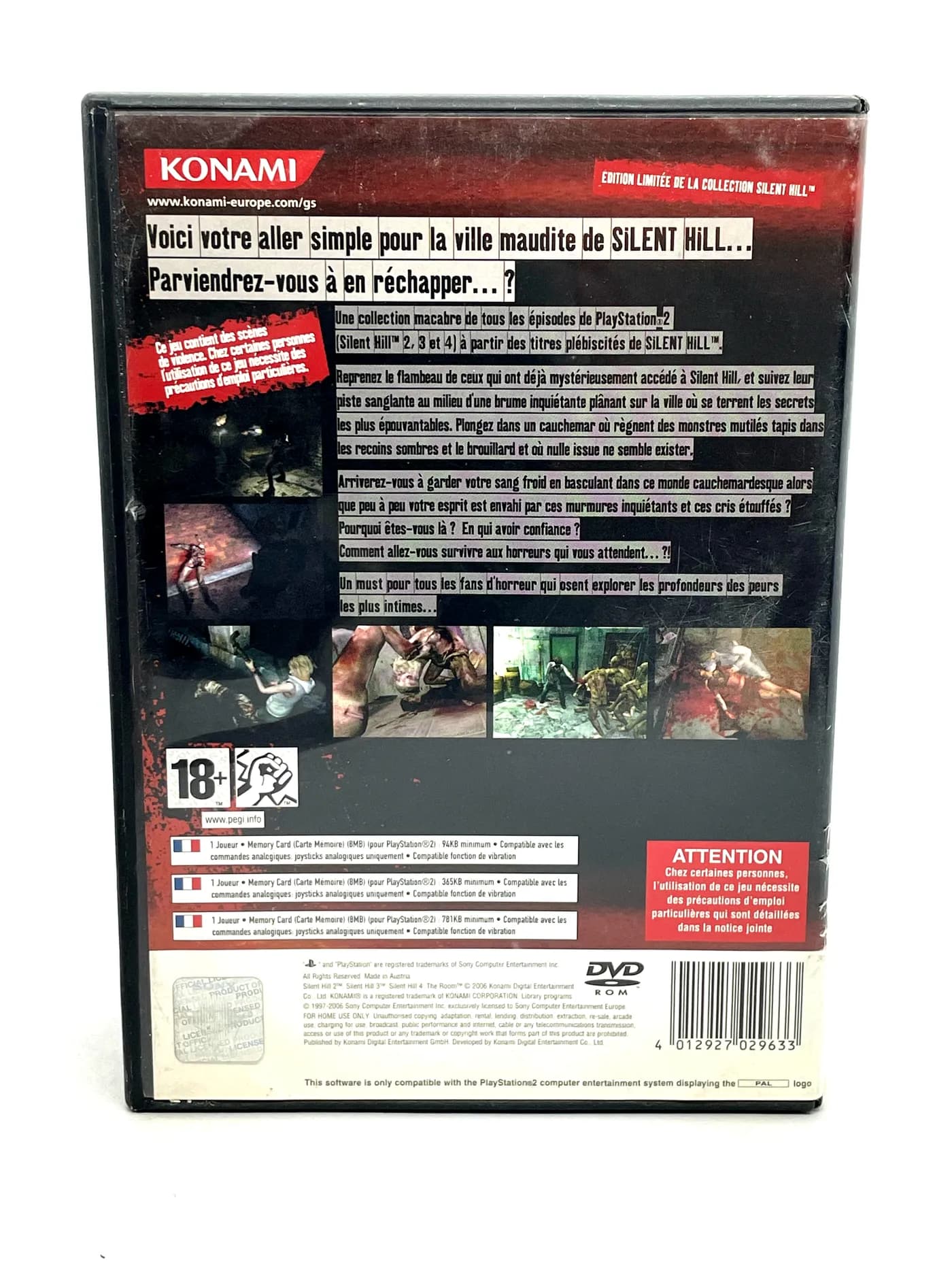 The Silent Hill Collection PS2