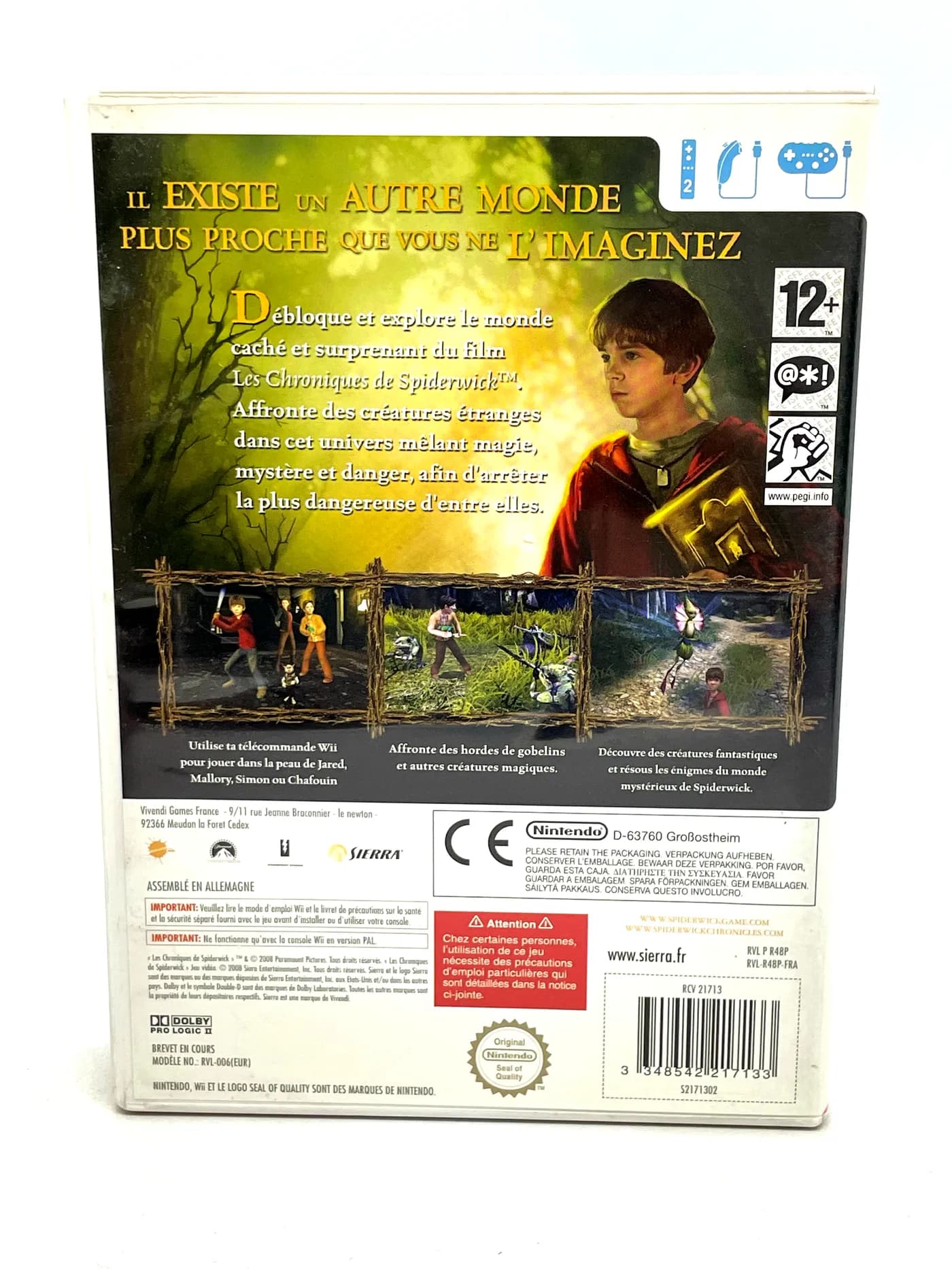 The Spiderwick Chronicles Nintendo Wii
