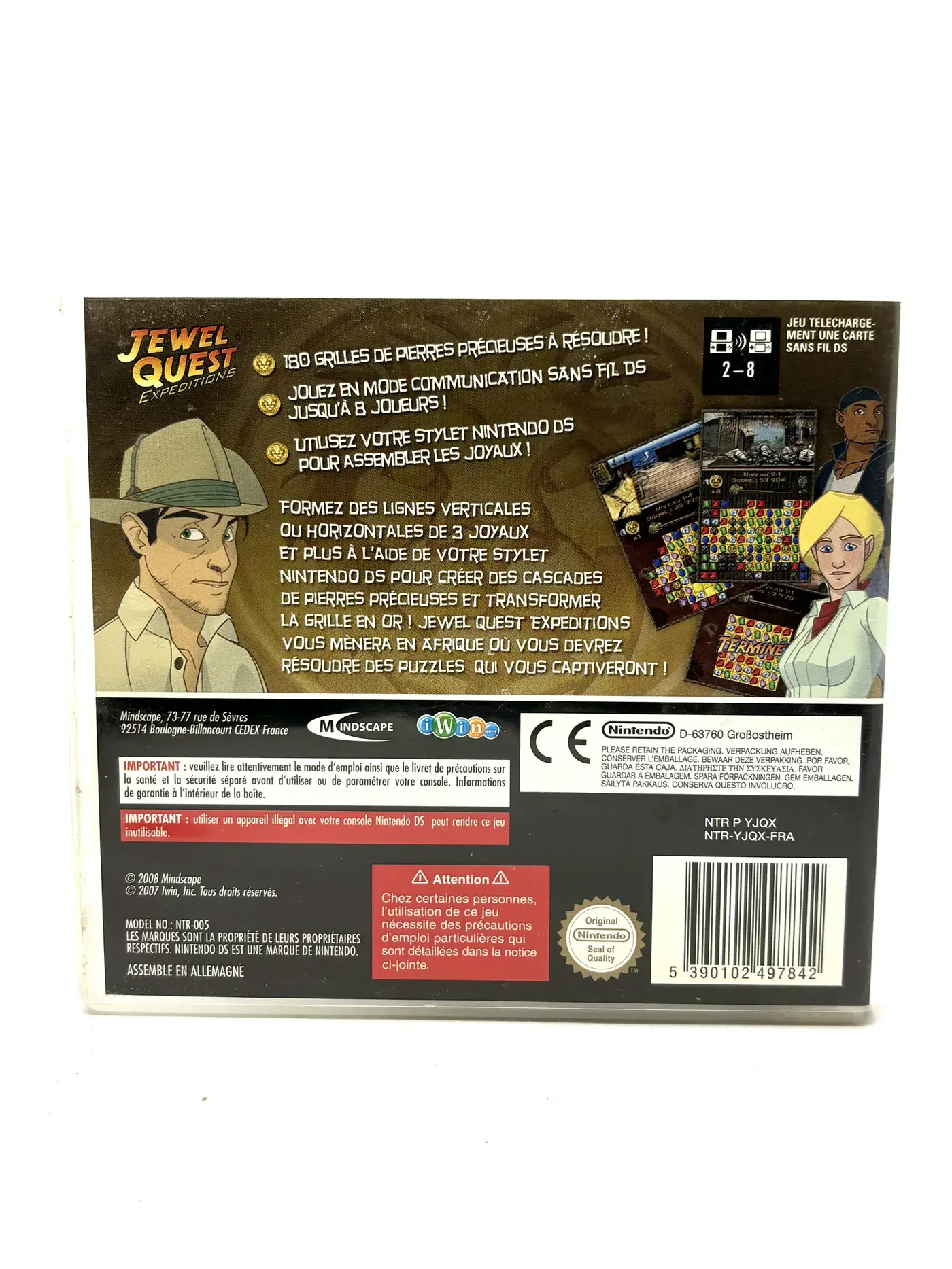 Jewel Quest Expeditions Nintendo DS