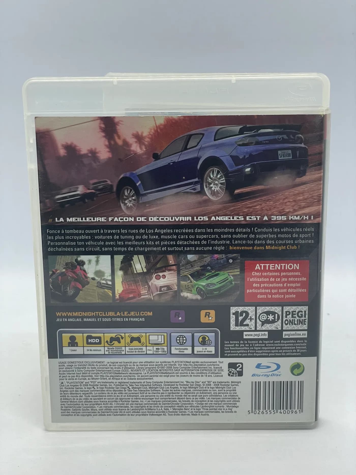 Midnight Club Los Angeles PS3