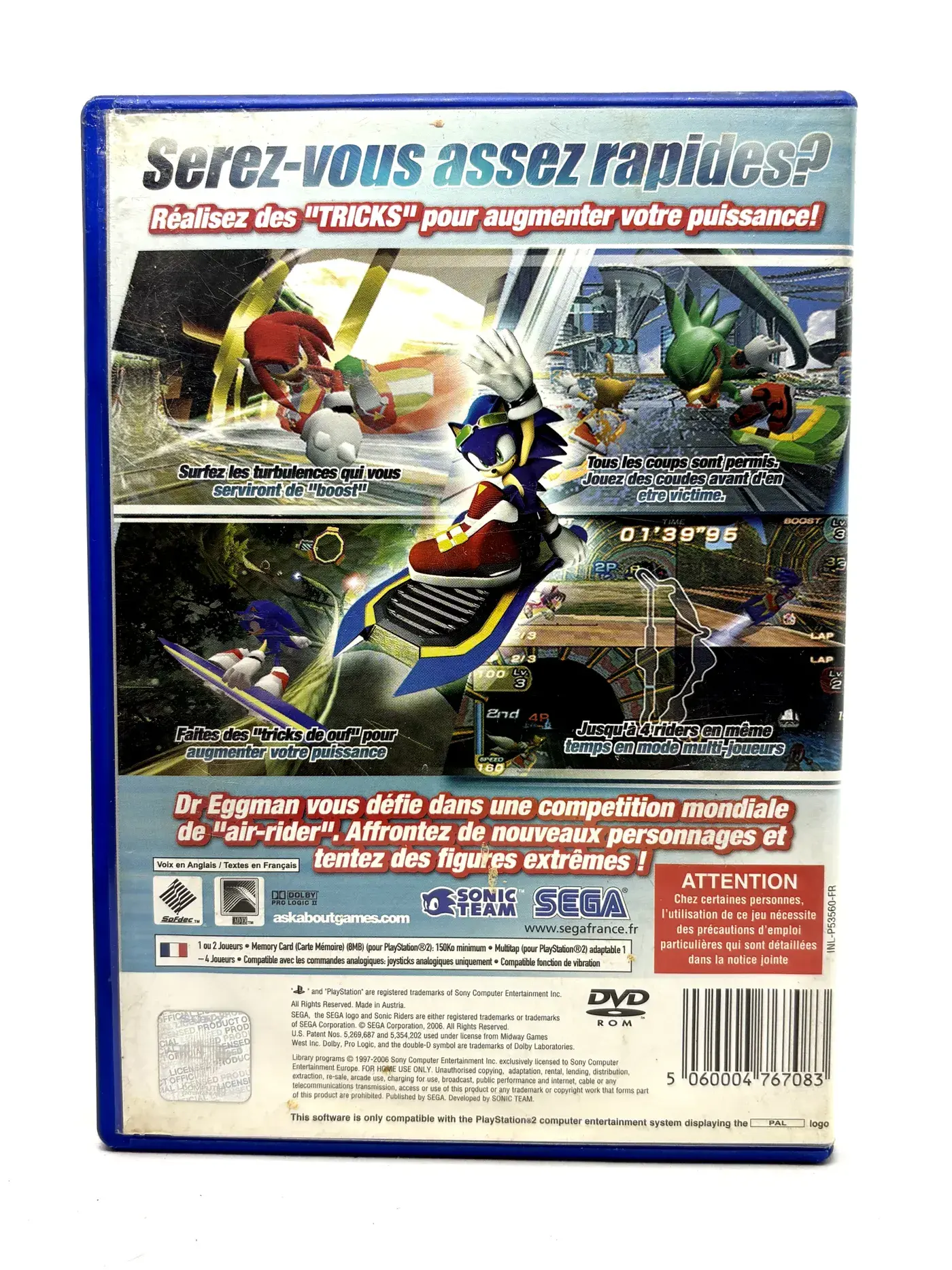 Sonic Riders PS2