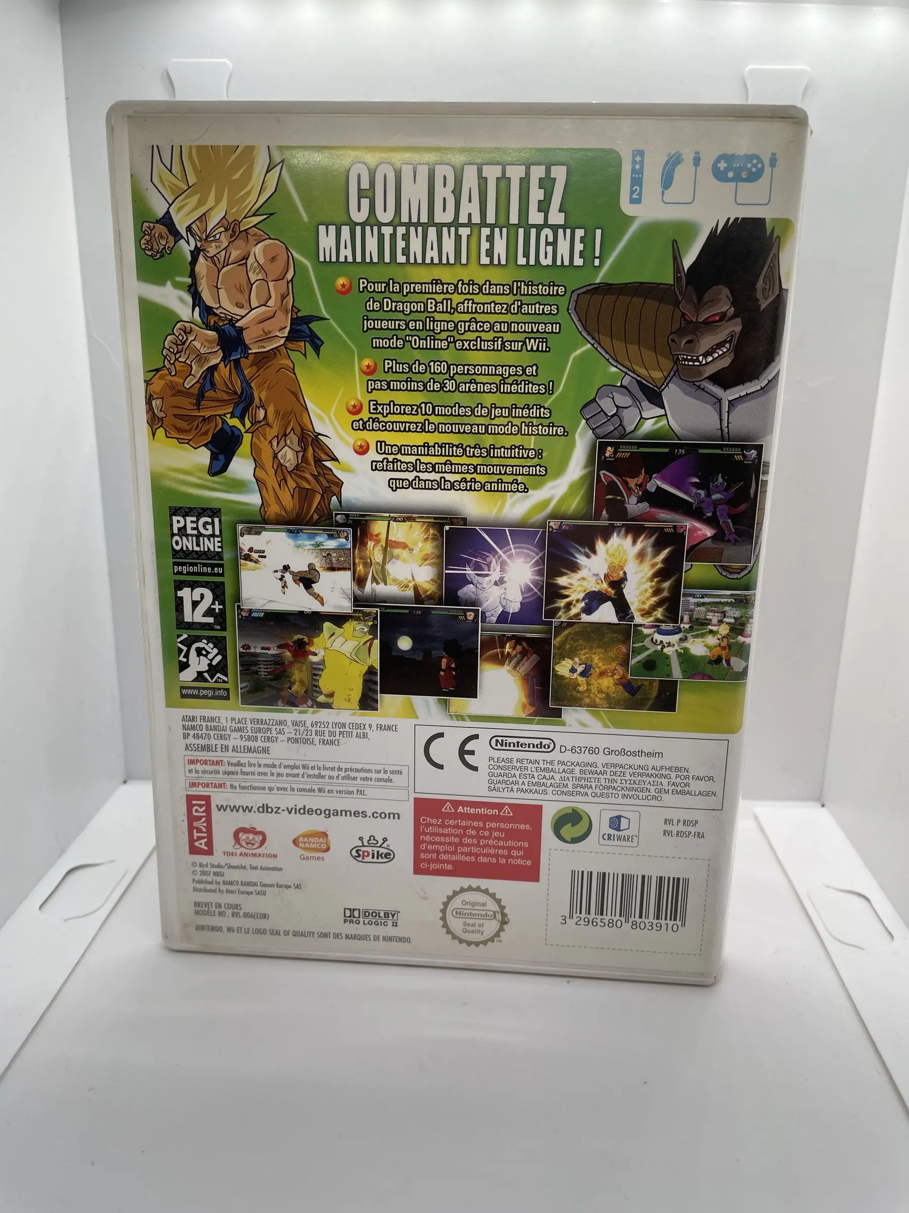 Dragon Ball Z Budokai Tenkaichi 3 Nintendo Wii