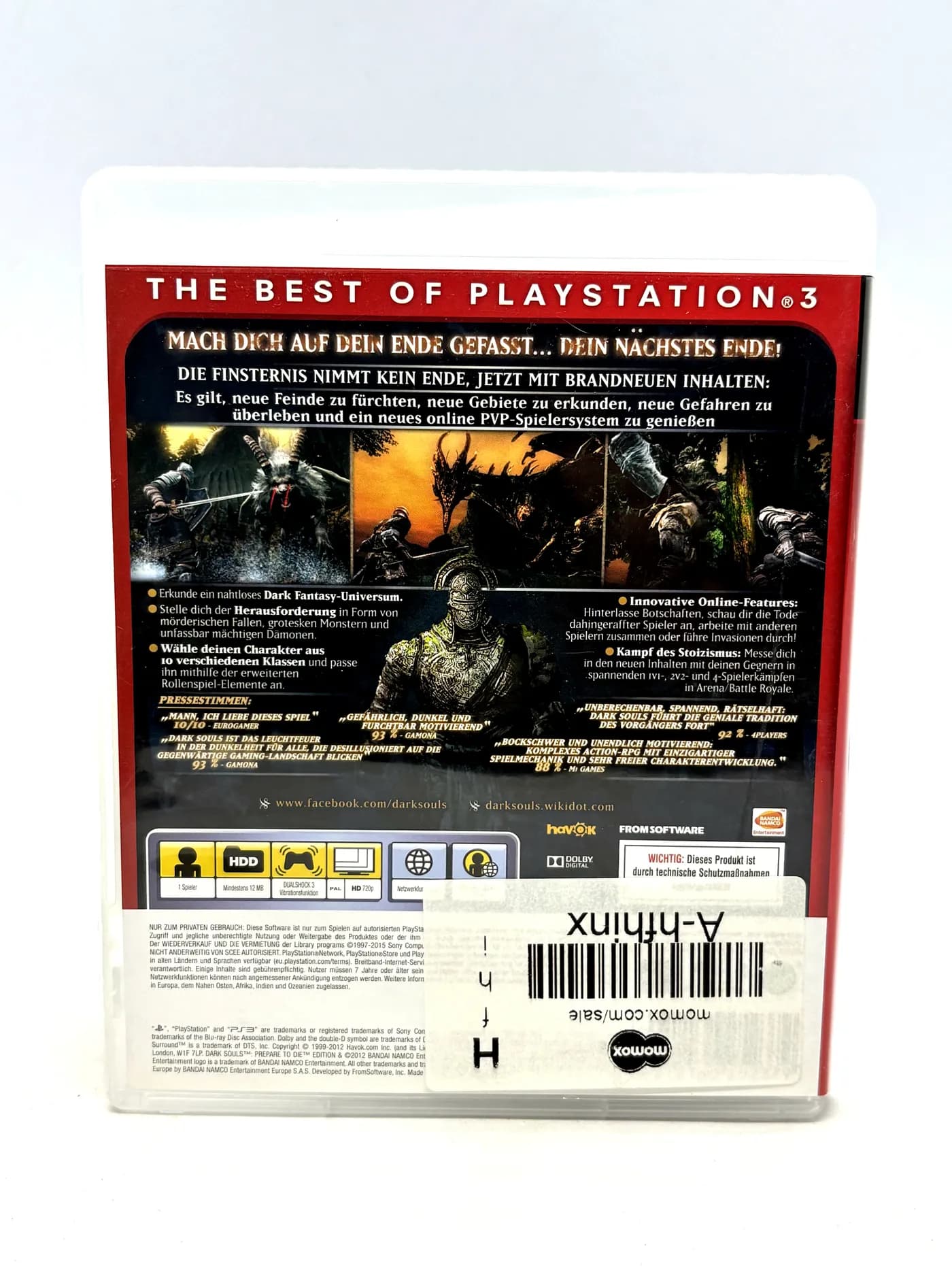 Dark Souls Prepare to Die Edition PS3