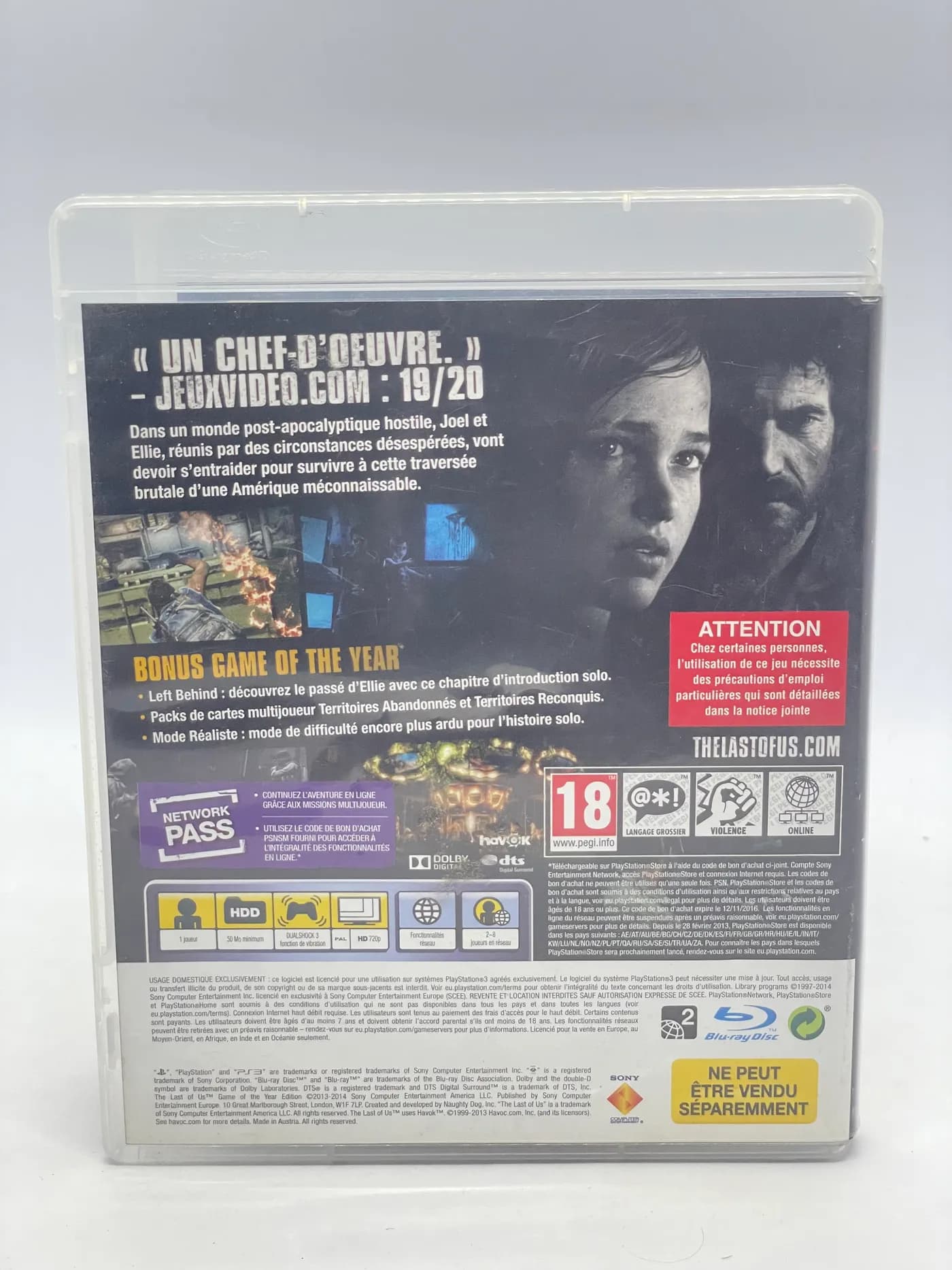 The Last of Us Game of the Year Edition PS3
