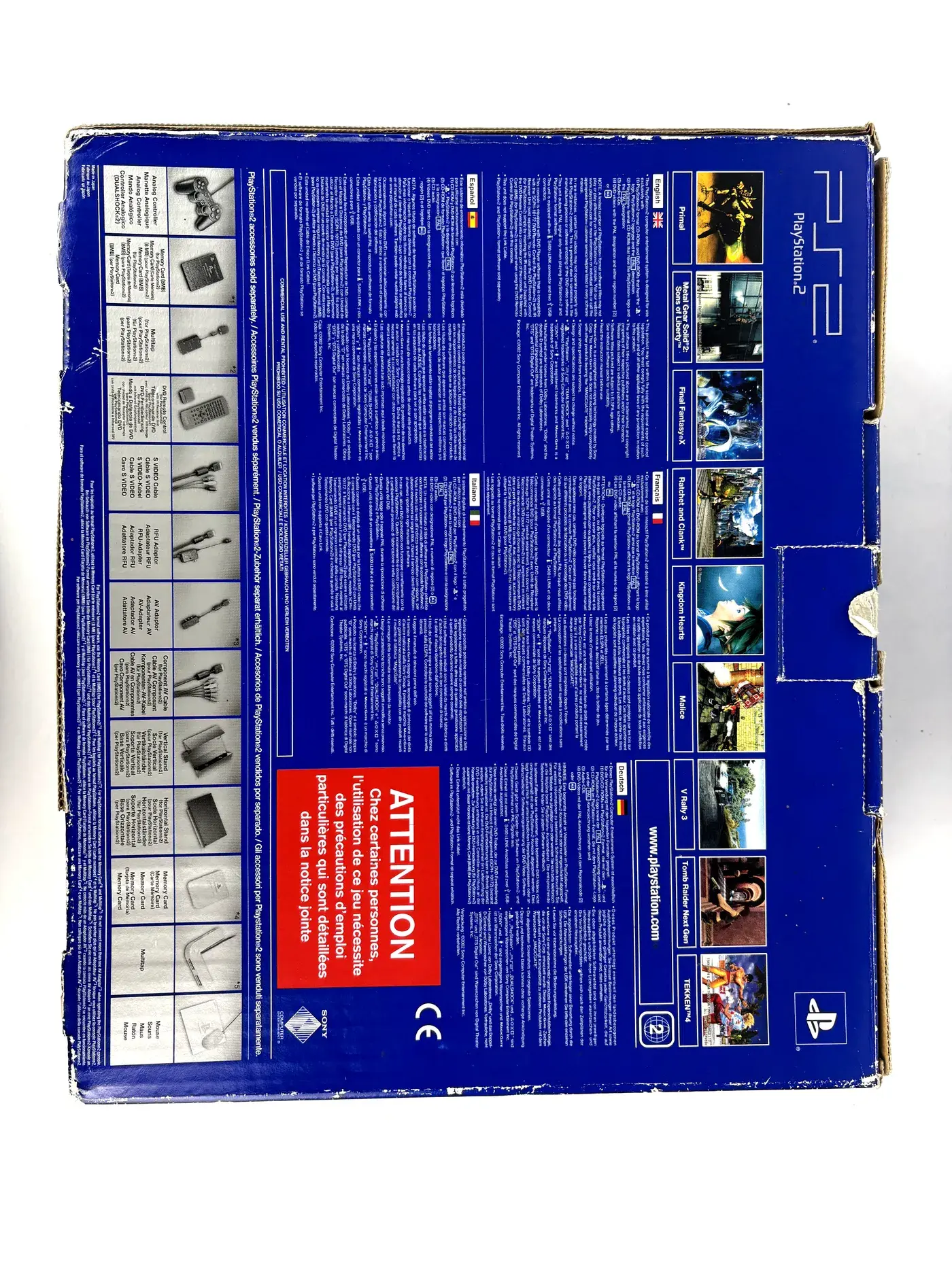 PlayStation 2 PS2 SCPH-39004 Console Complete