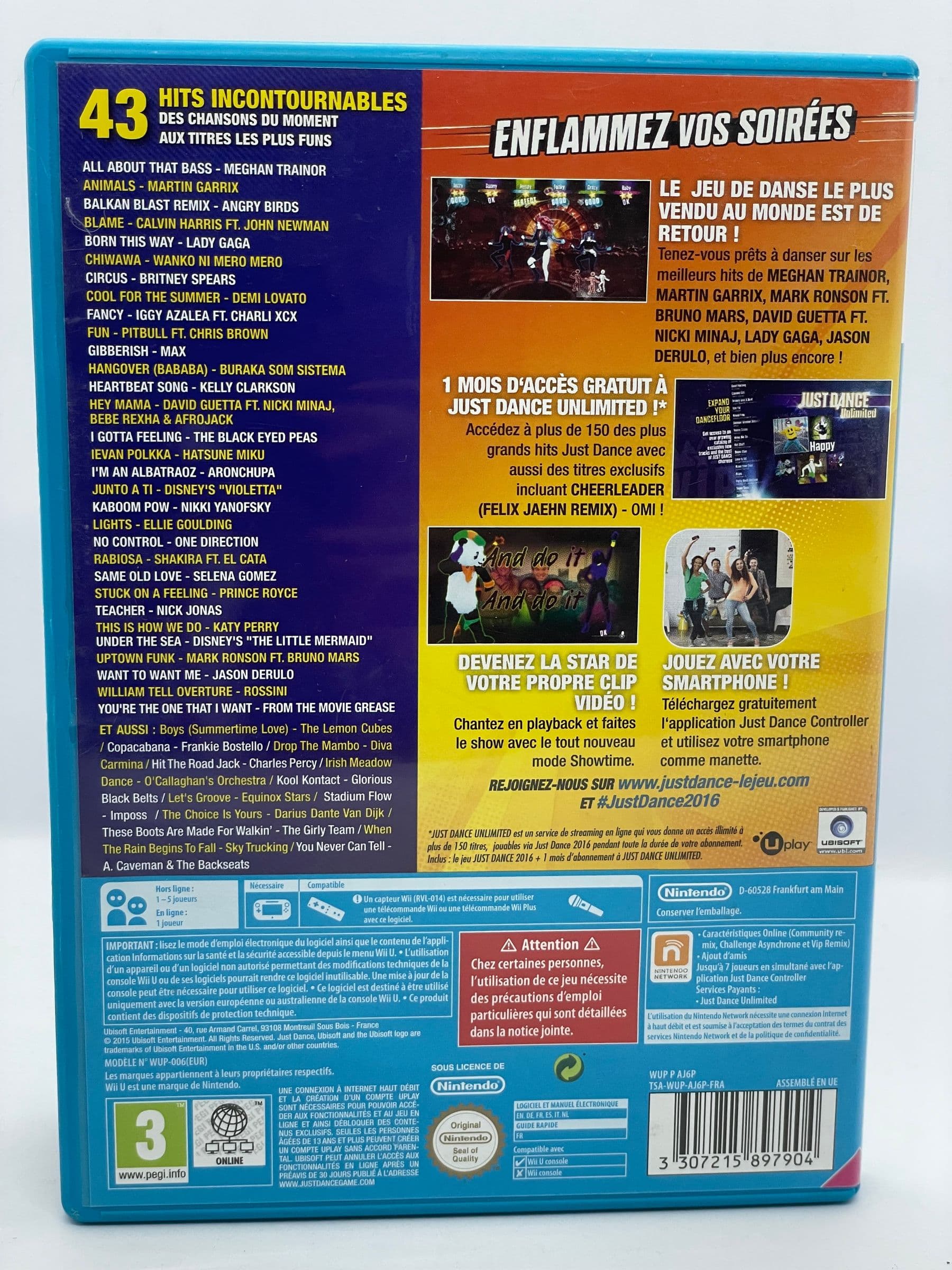 Just Dance 2016 Wii U
