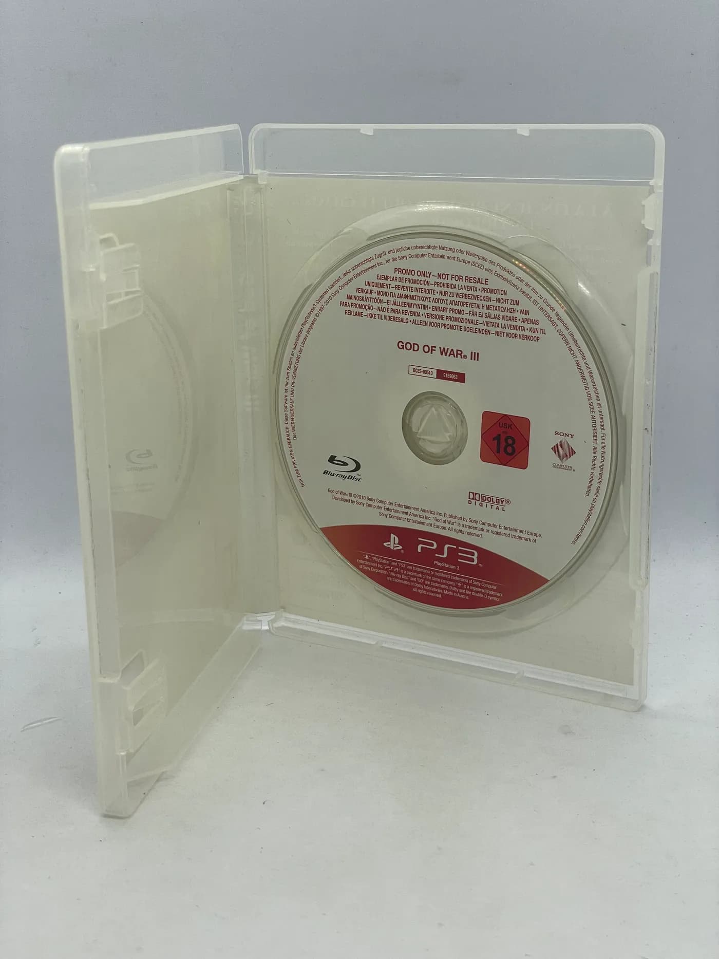 God of War 3 PS3 (promo)