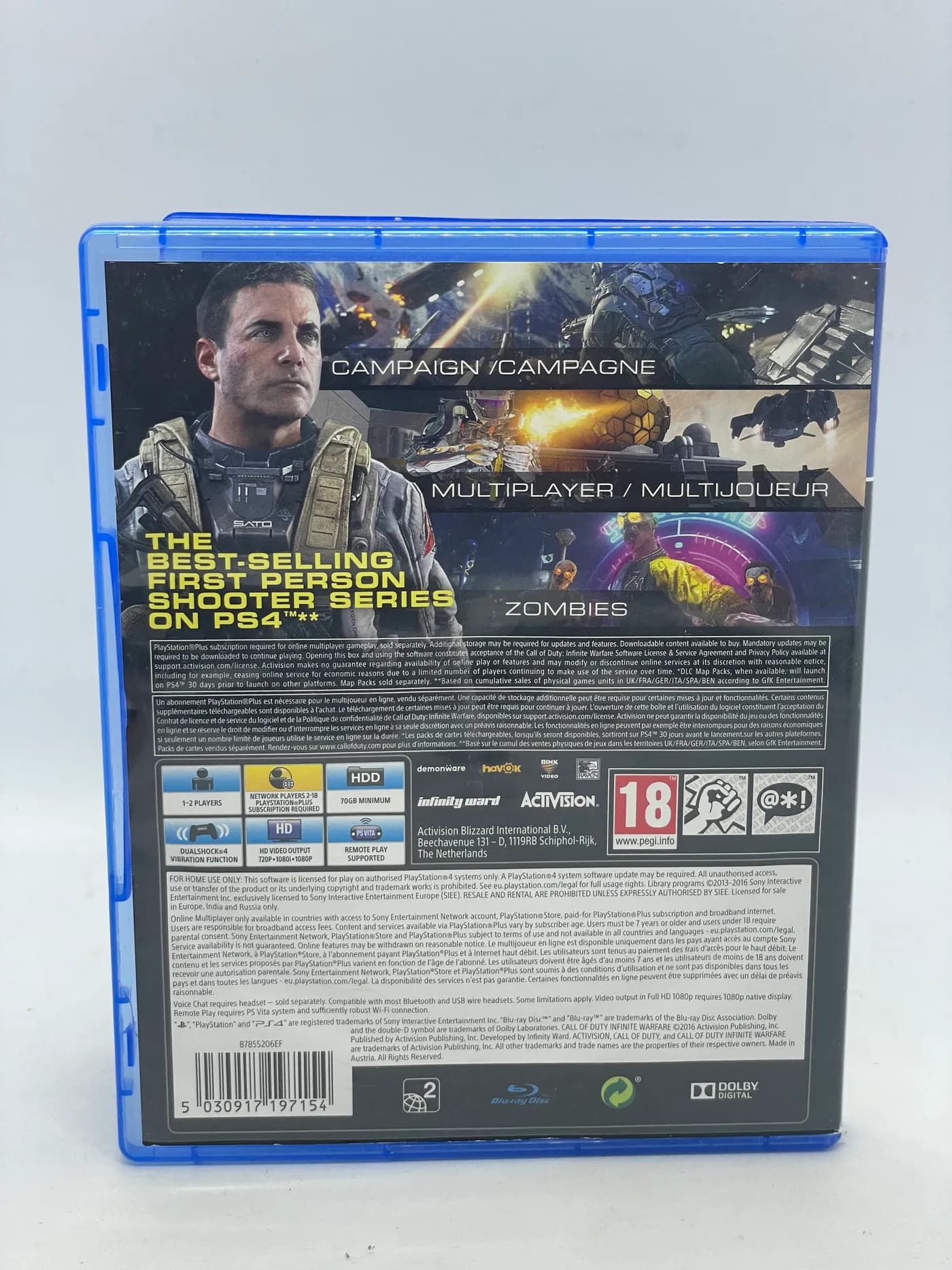 Call of Duty Infinite Warfare PS4