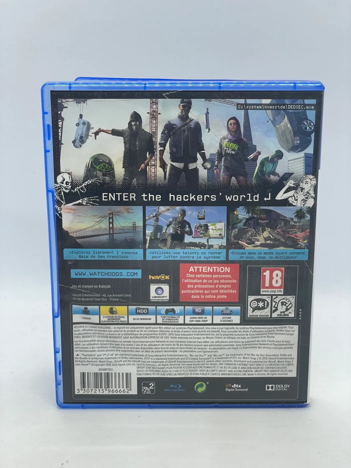 Watch Dogs 2 PS4