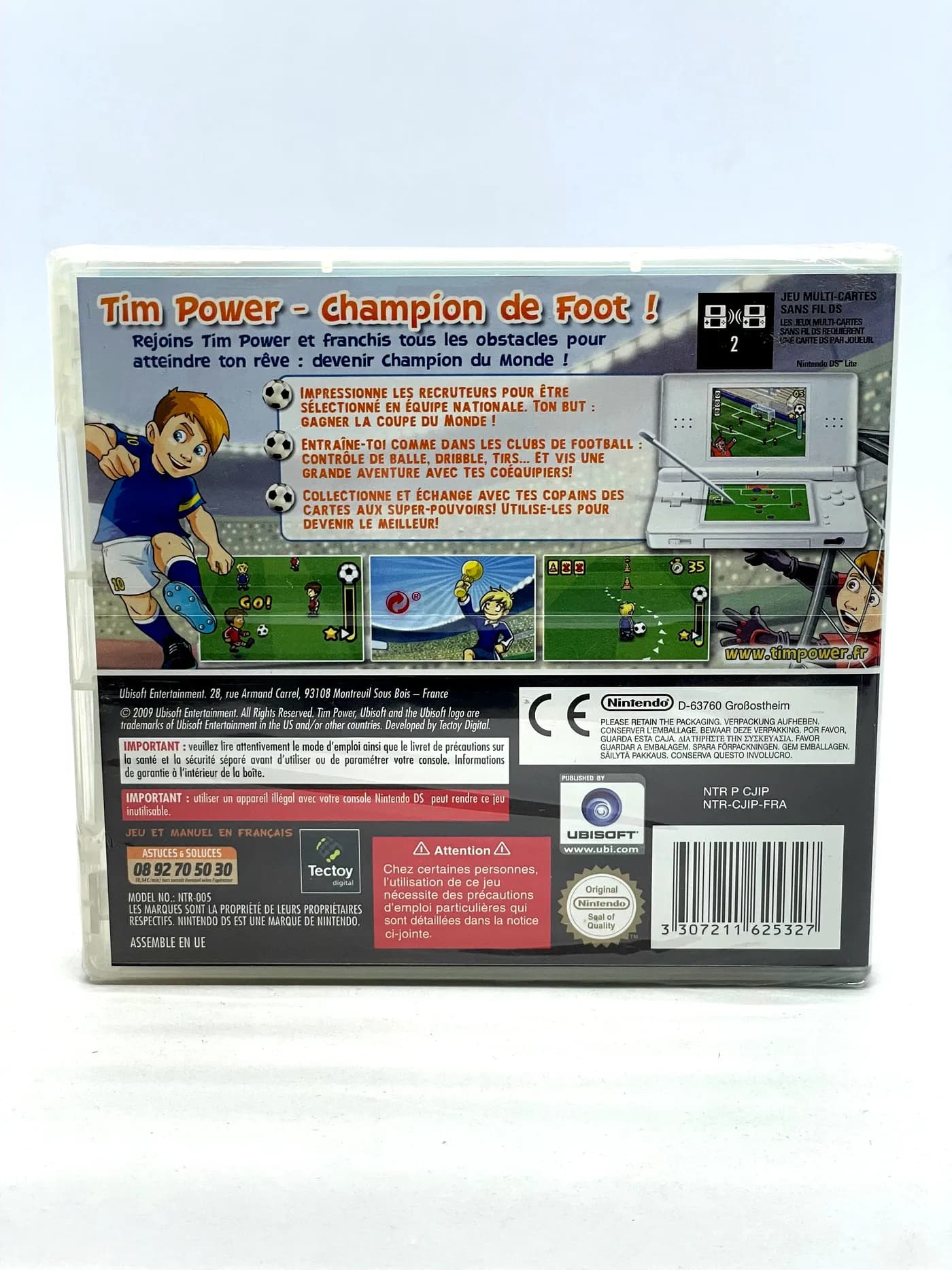 Tim Power Professional Footballer Nintendo DS (New & Sealed)