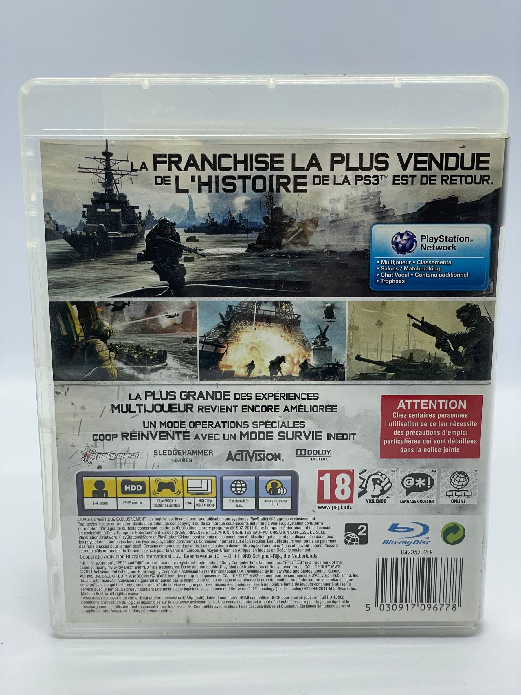 Call of Duty Modern Warfare 3 PS3 (FR)