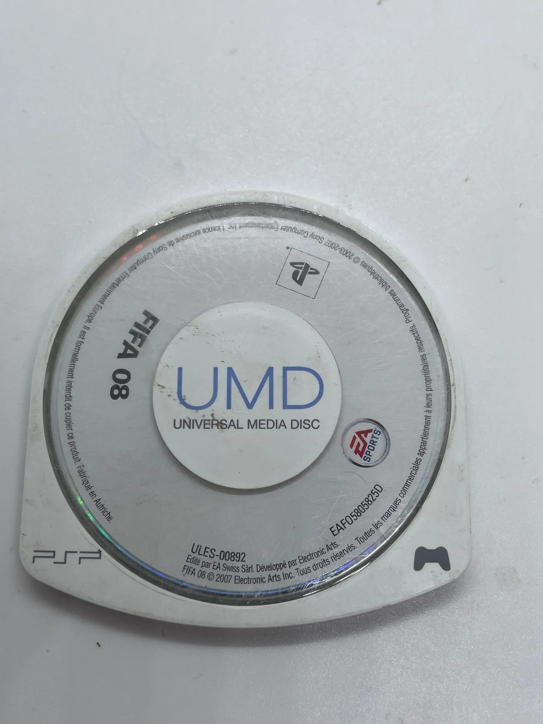 FIFA 08 PSP (FR) (only game)