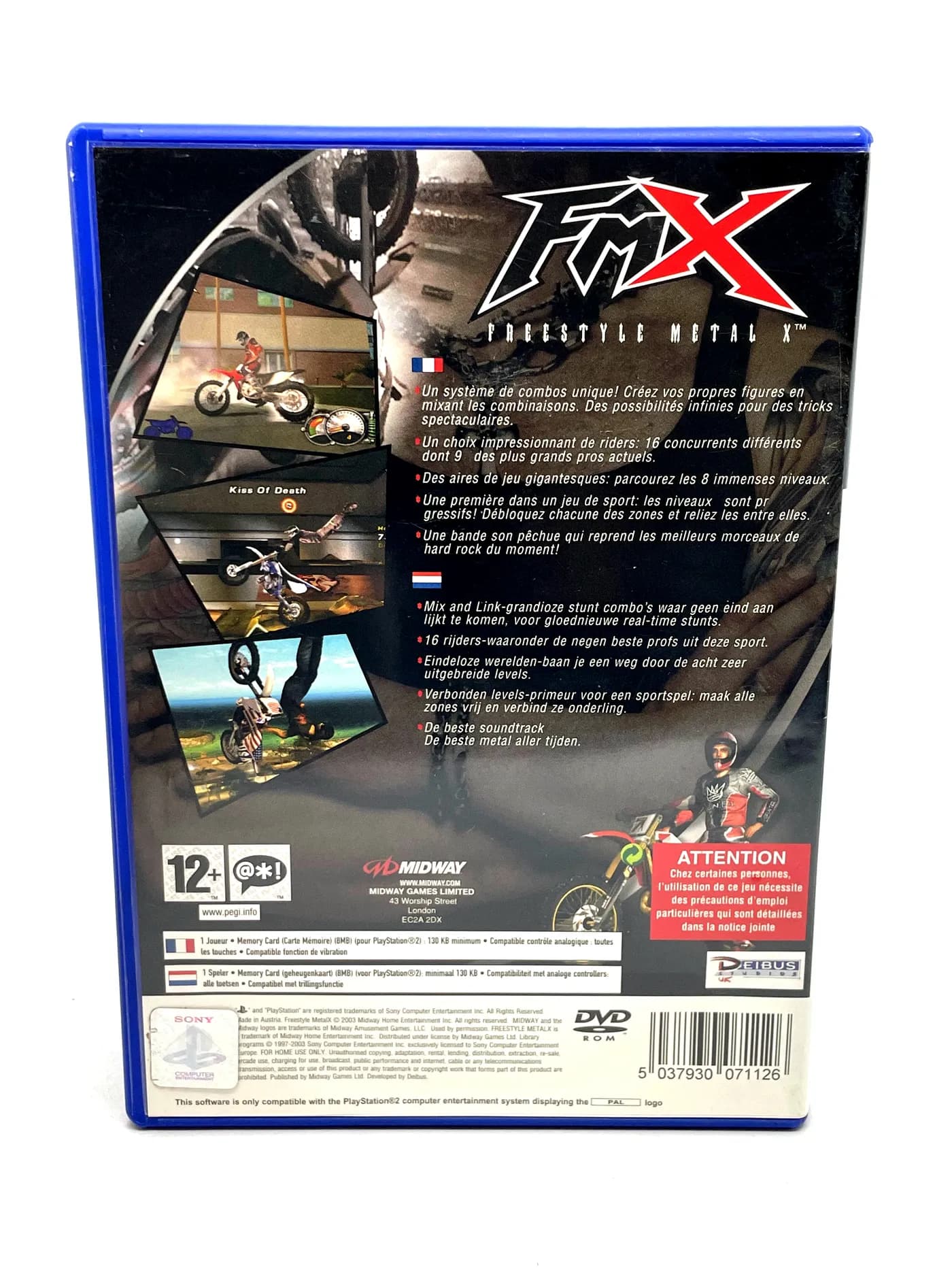 Freestyle Metal X PS2