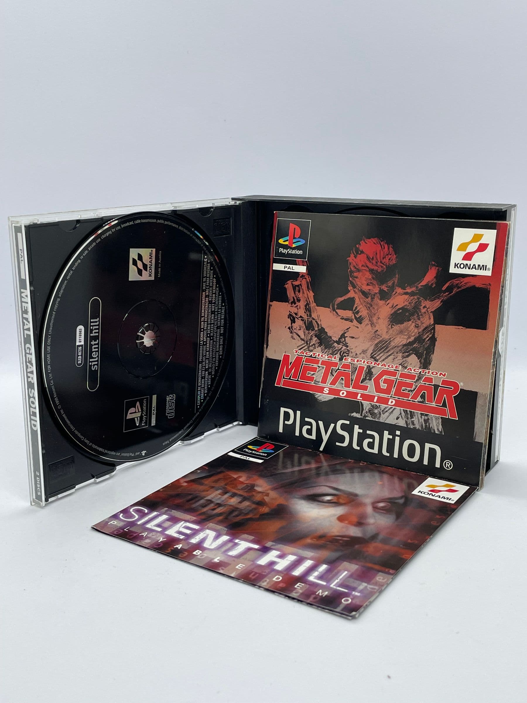Metal Gear Solid PS1 PSX (FR)
