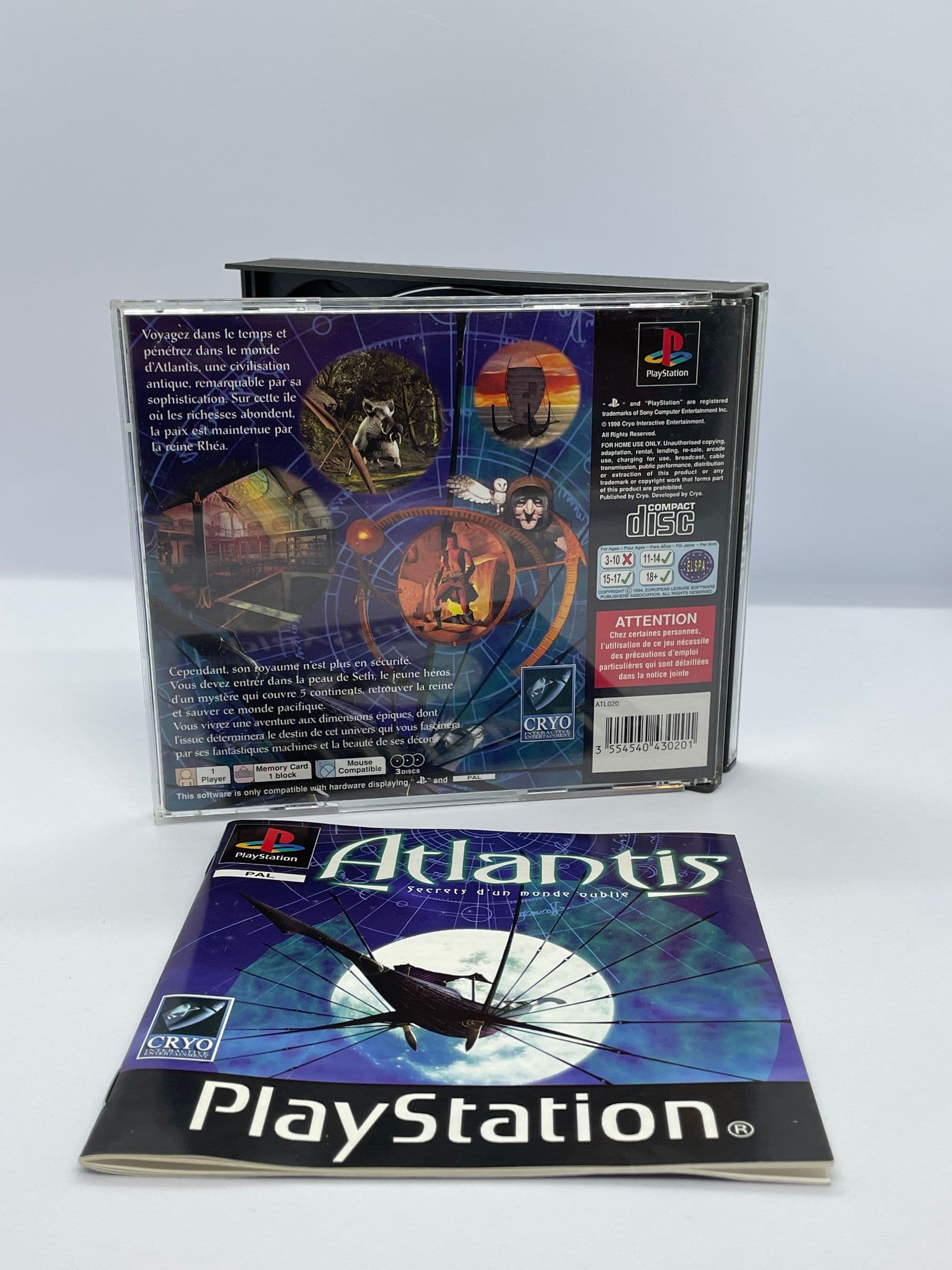 Atlantis PS1 PSX (FR)