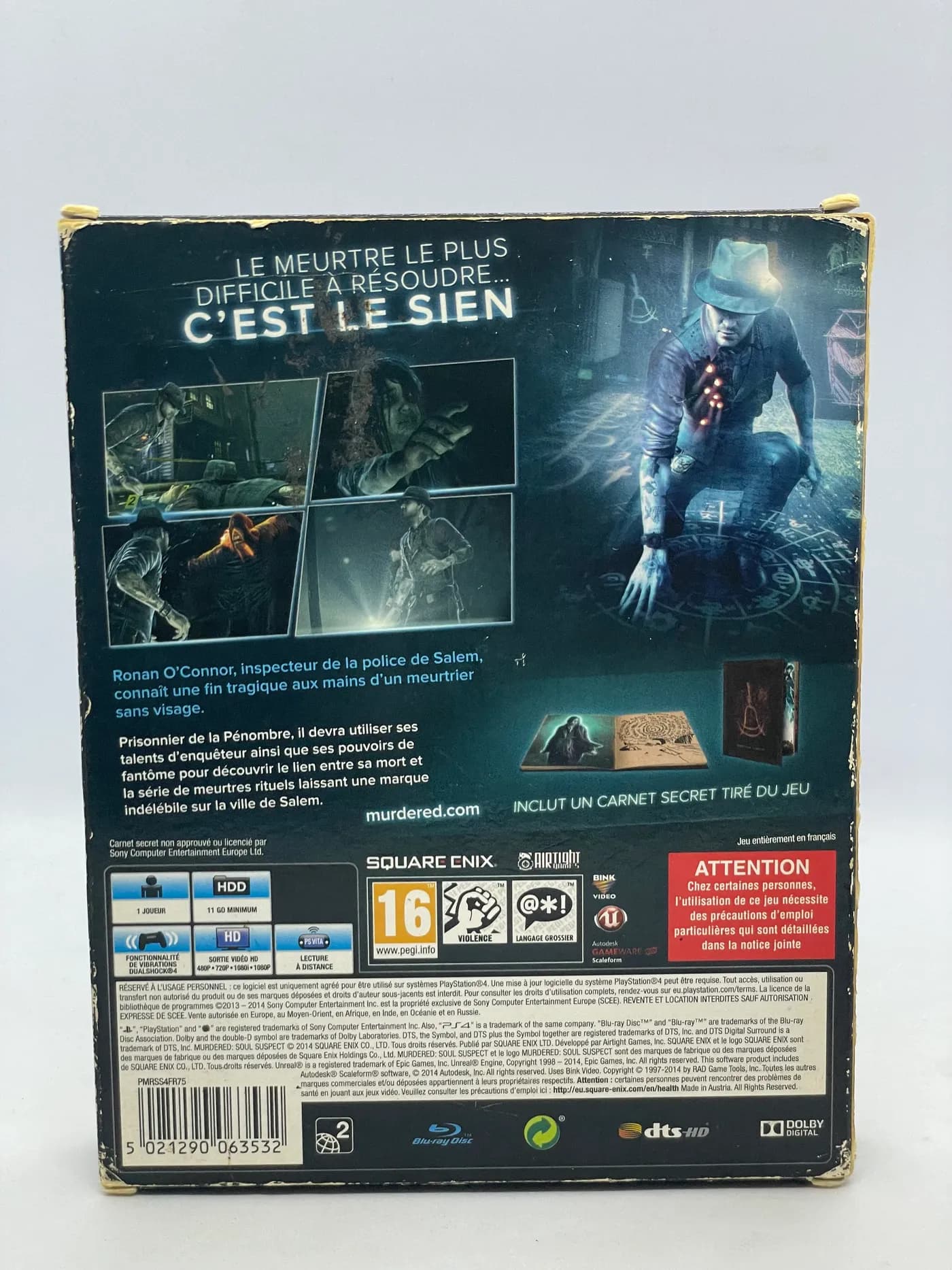 Murdered Soul Suspect Limited Edition PS4