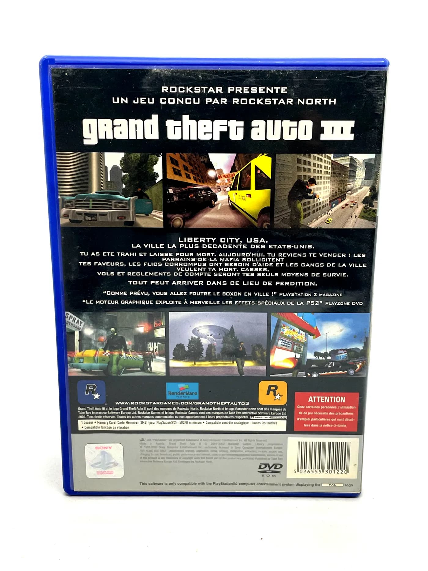 Grand Theft Auto III PS2