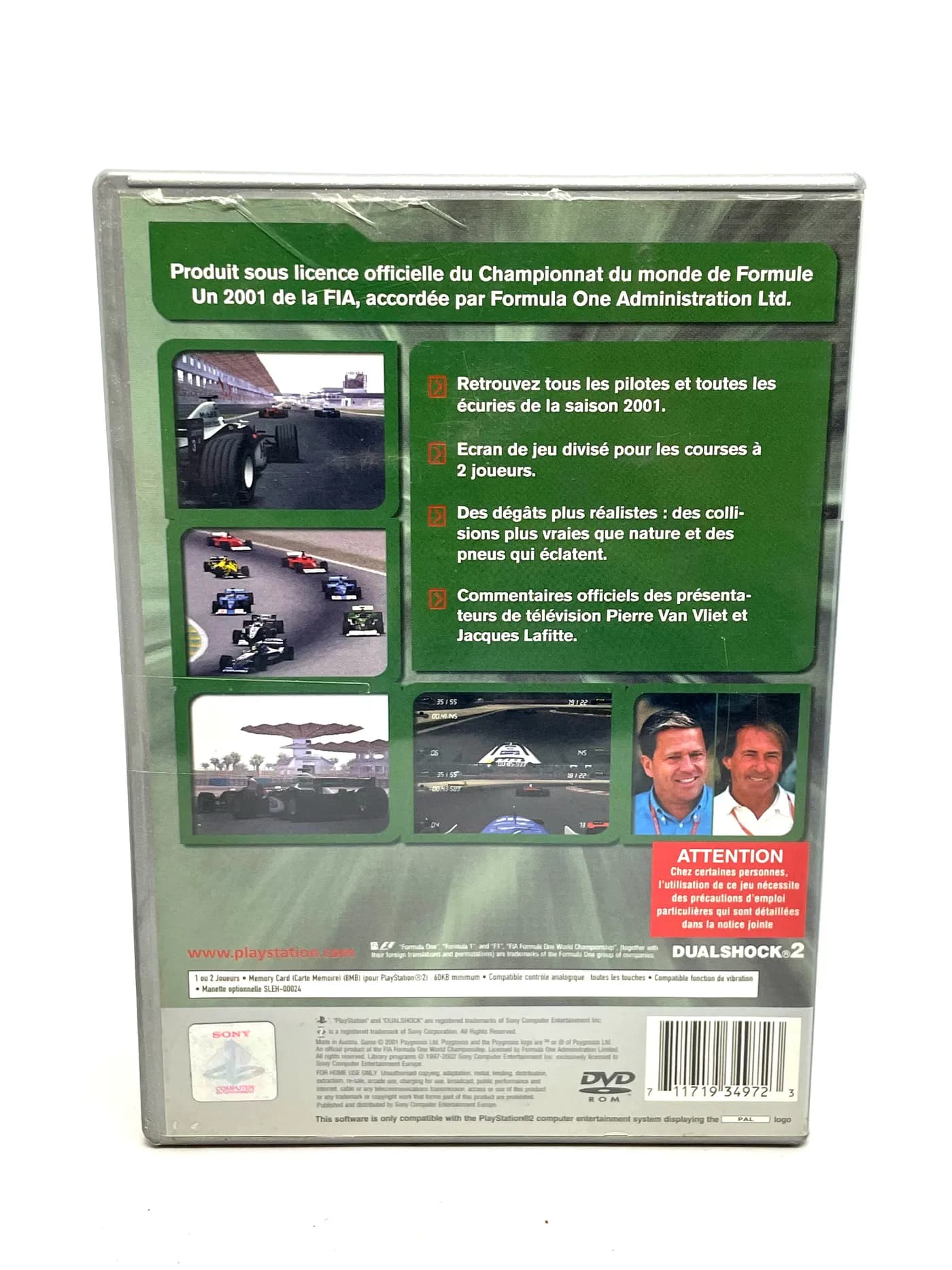 Formula One 2001 PS2