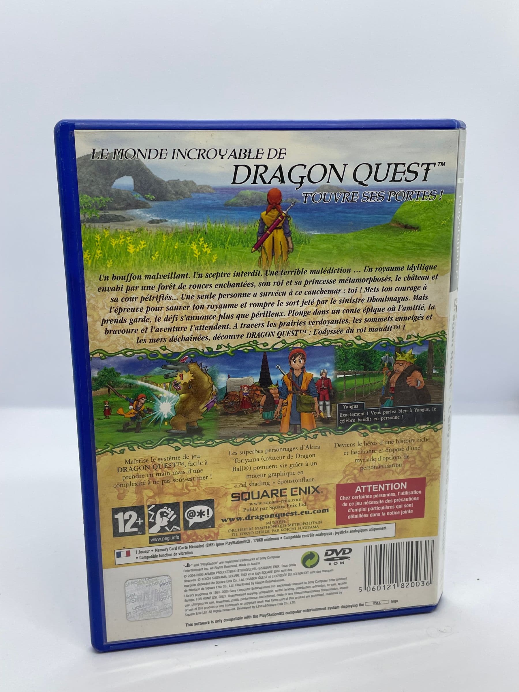 Dragon Quest The Journey of the Cursed King PS2
