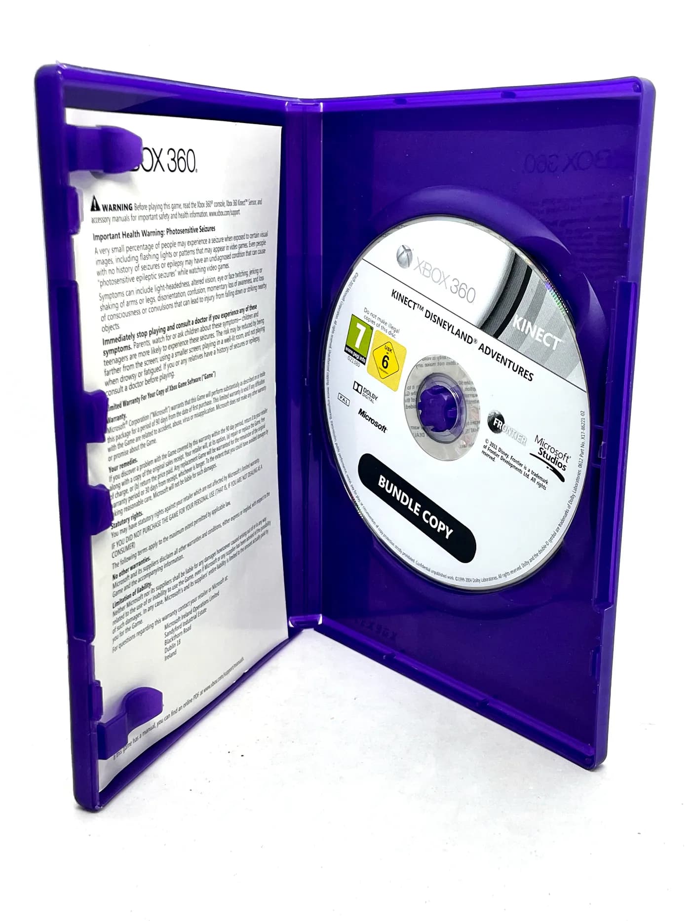 Kinect Disneyland Adventures Xbox 360