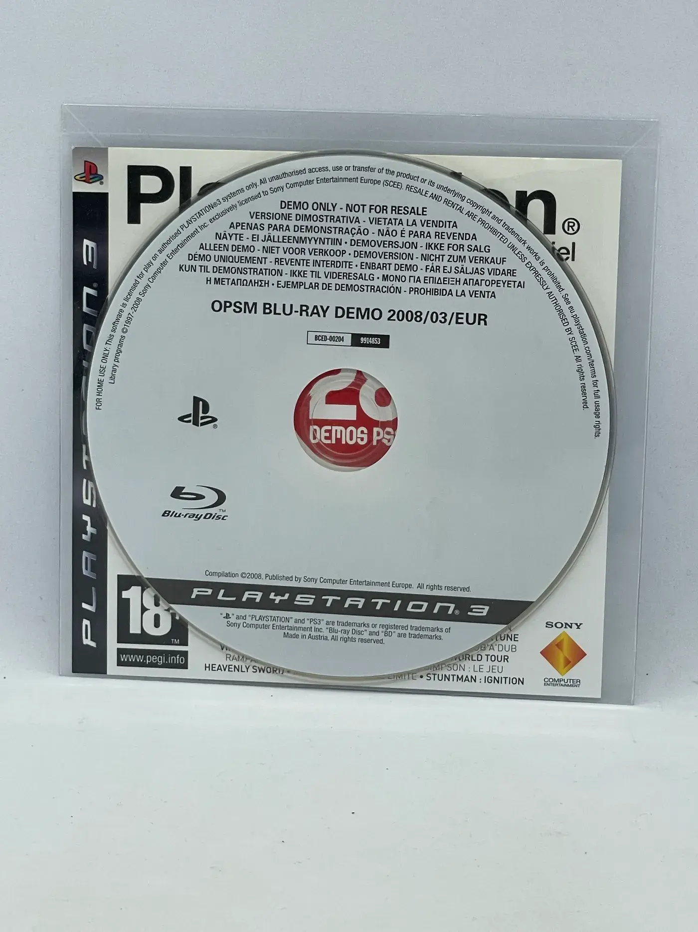 Official PlayStation Magazine Demo 2008/03 PS3