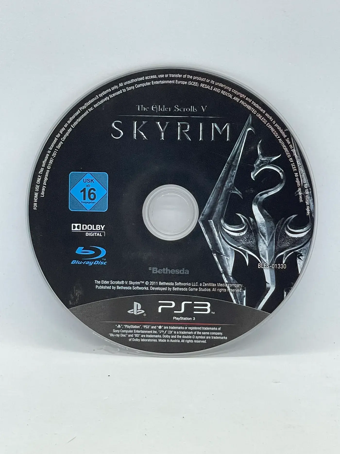 The Elder Scrolls V Skyrim PS3 (FR) (game only)