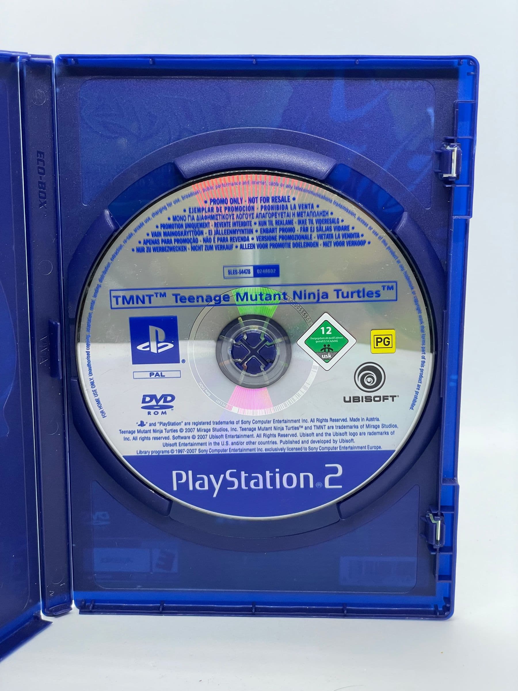 TMNT Teenage Mutant Ninja Turtles PS2 (promo - rare)