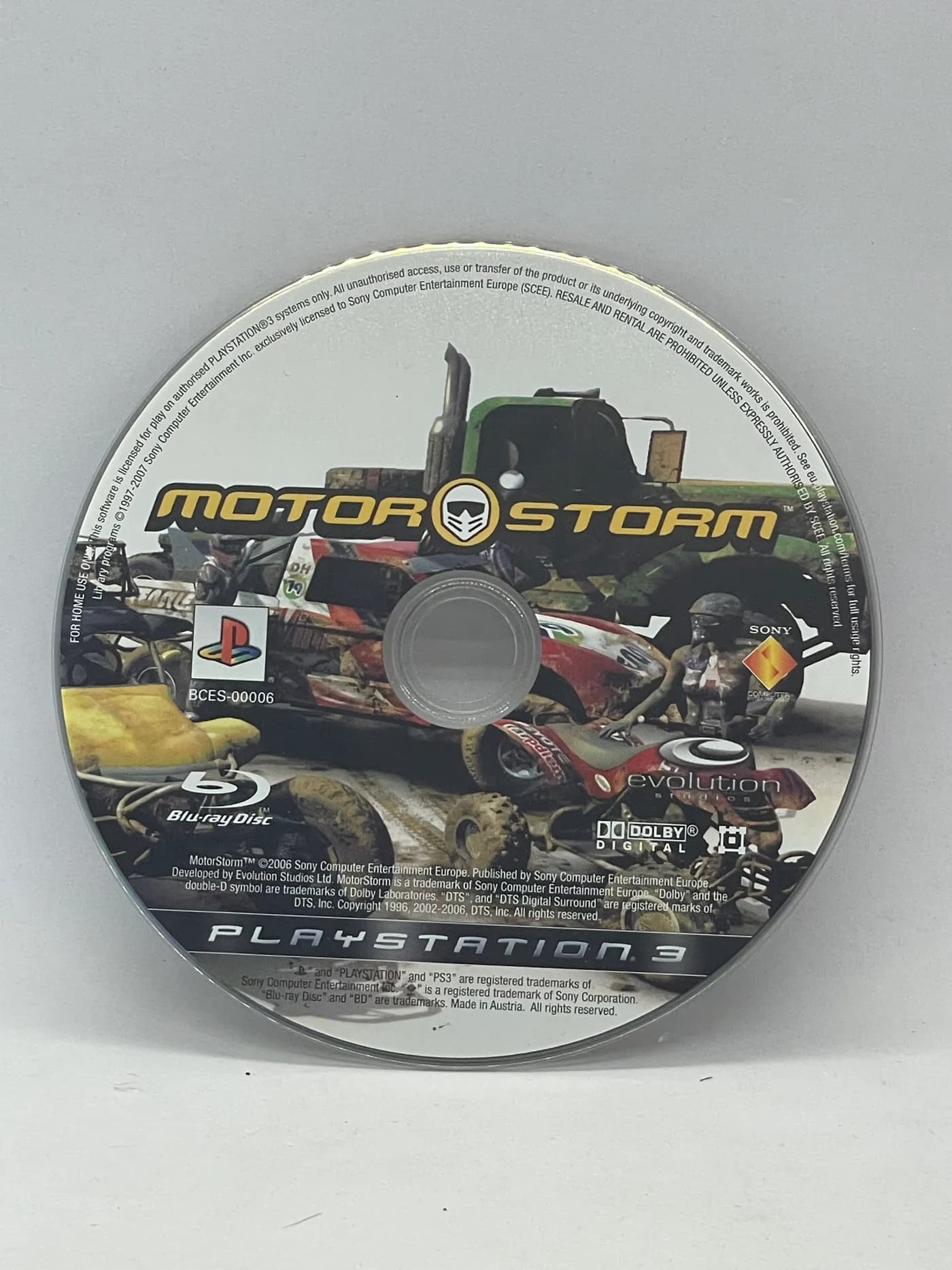 MotorStorm PS3 (game only)