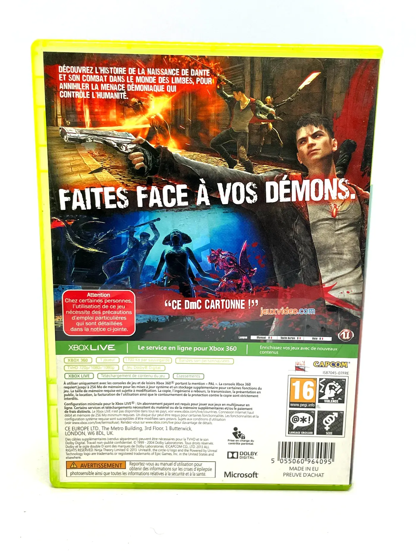 Devil May Cry Xbox 360