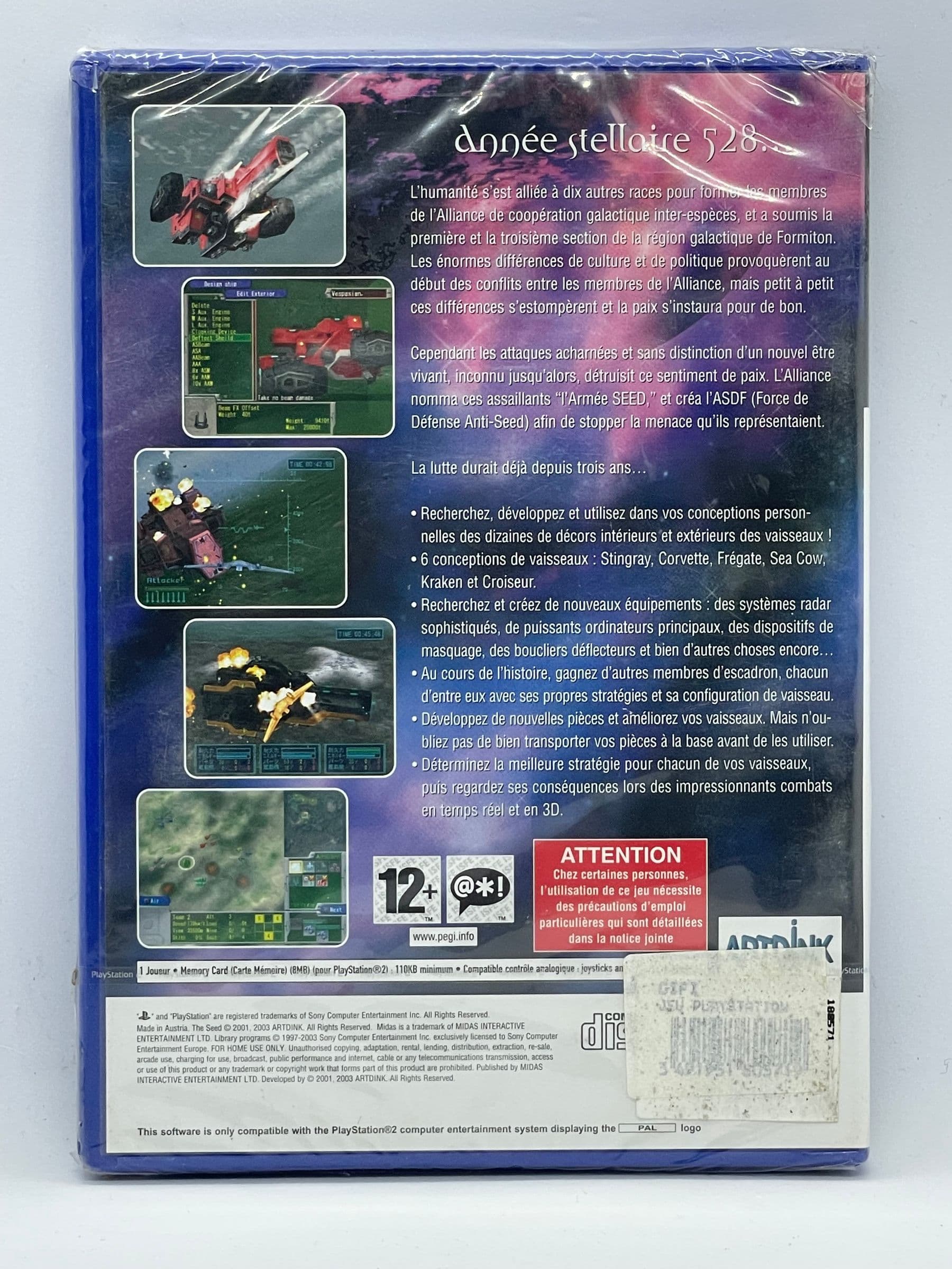 The Seed PS2 (nowa w folii)