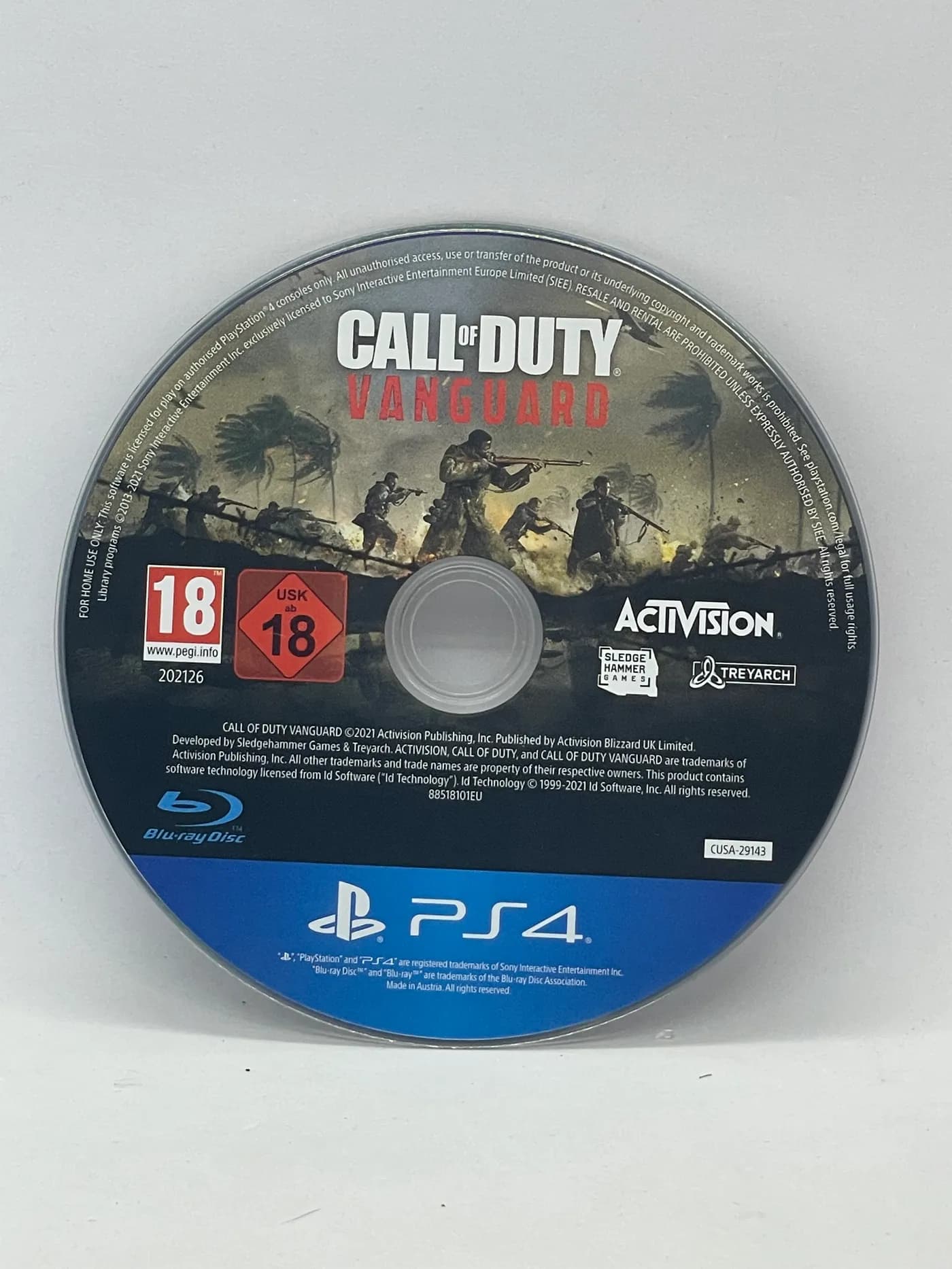 Call of Duty Vanguard PS4 (game only)