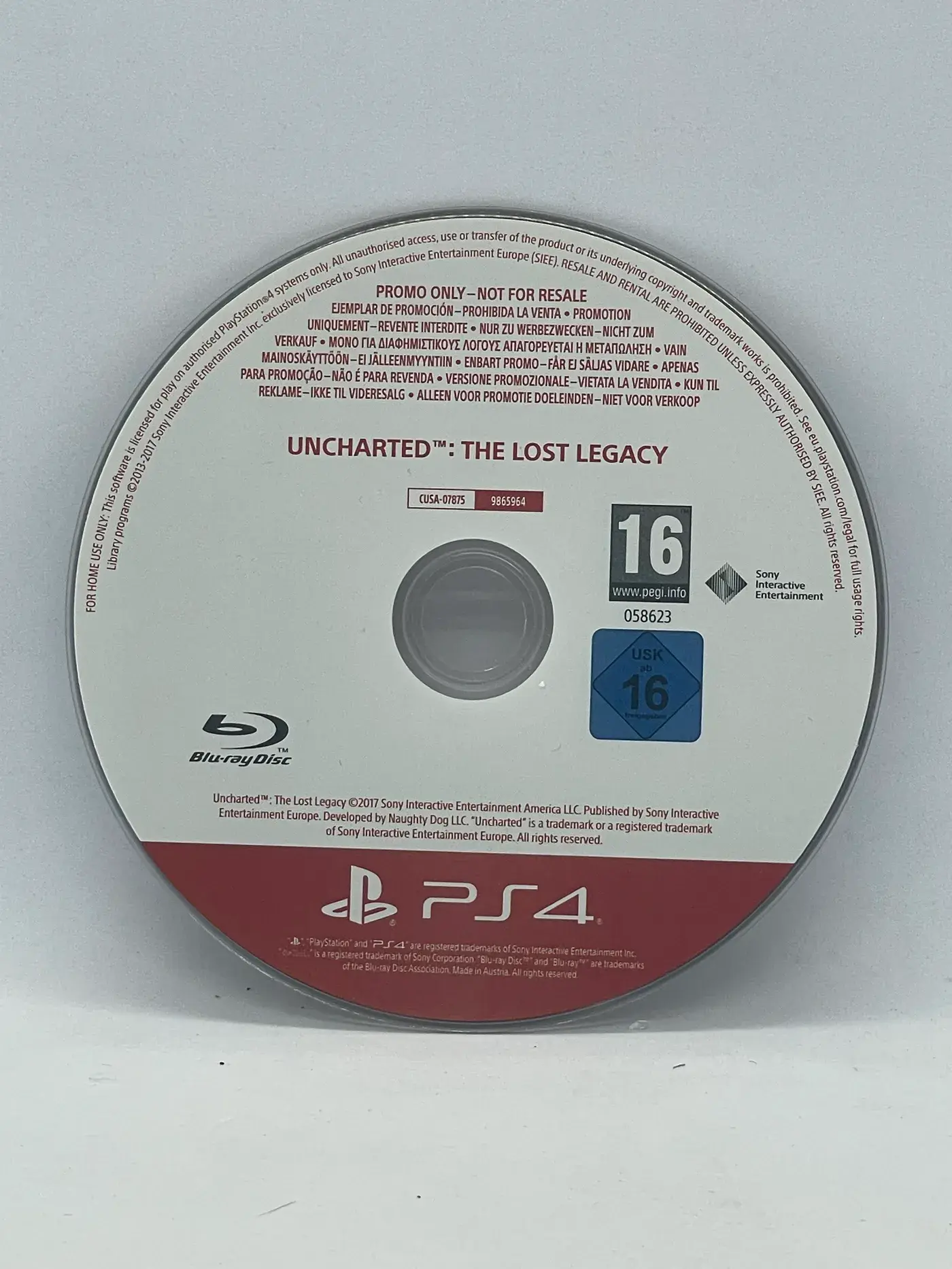 Uncharted The Lost Legacy PS4 (promo)