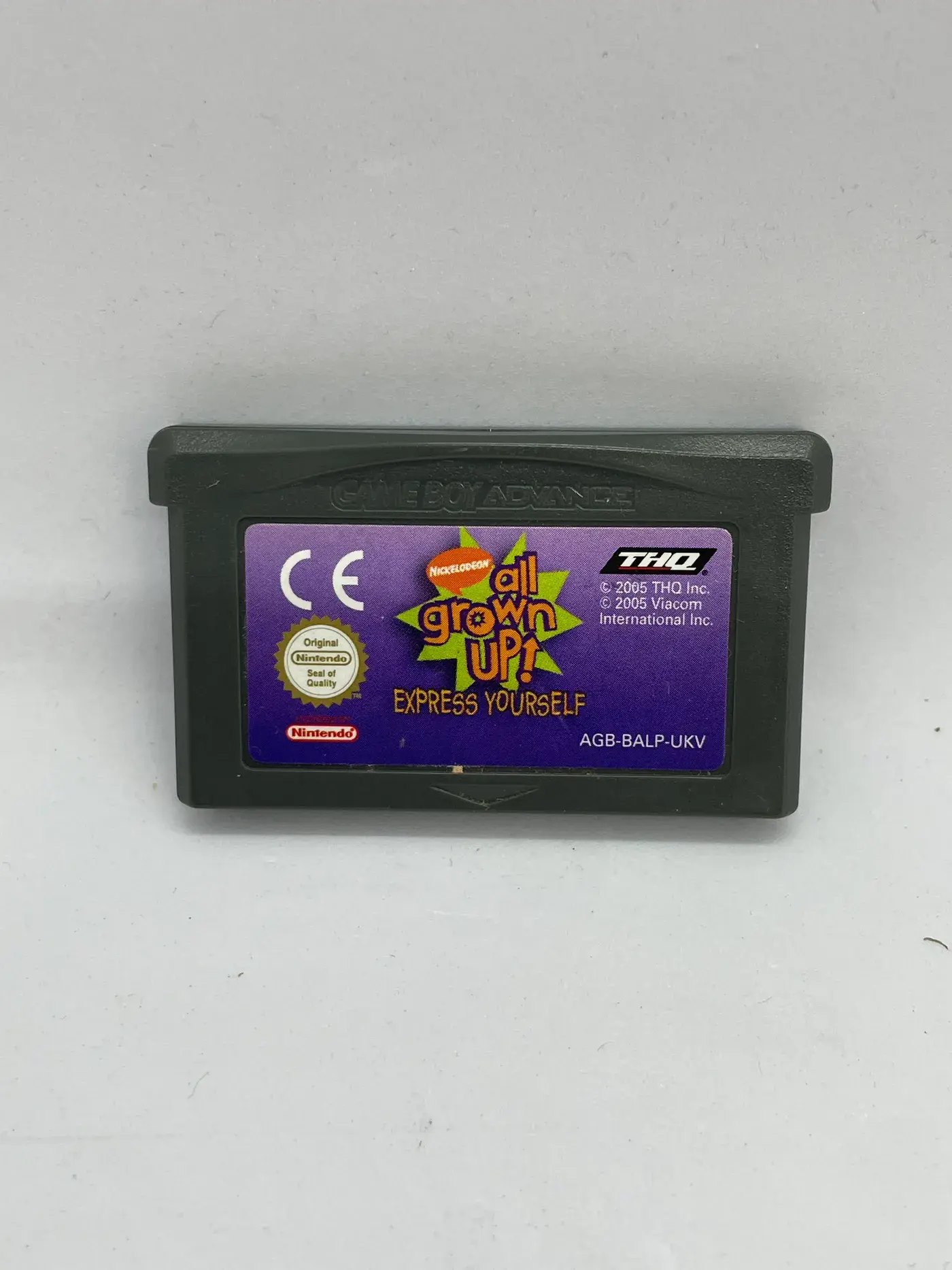 All Grown Up! GBA (game only)