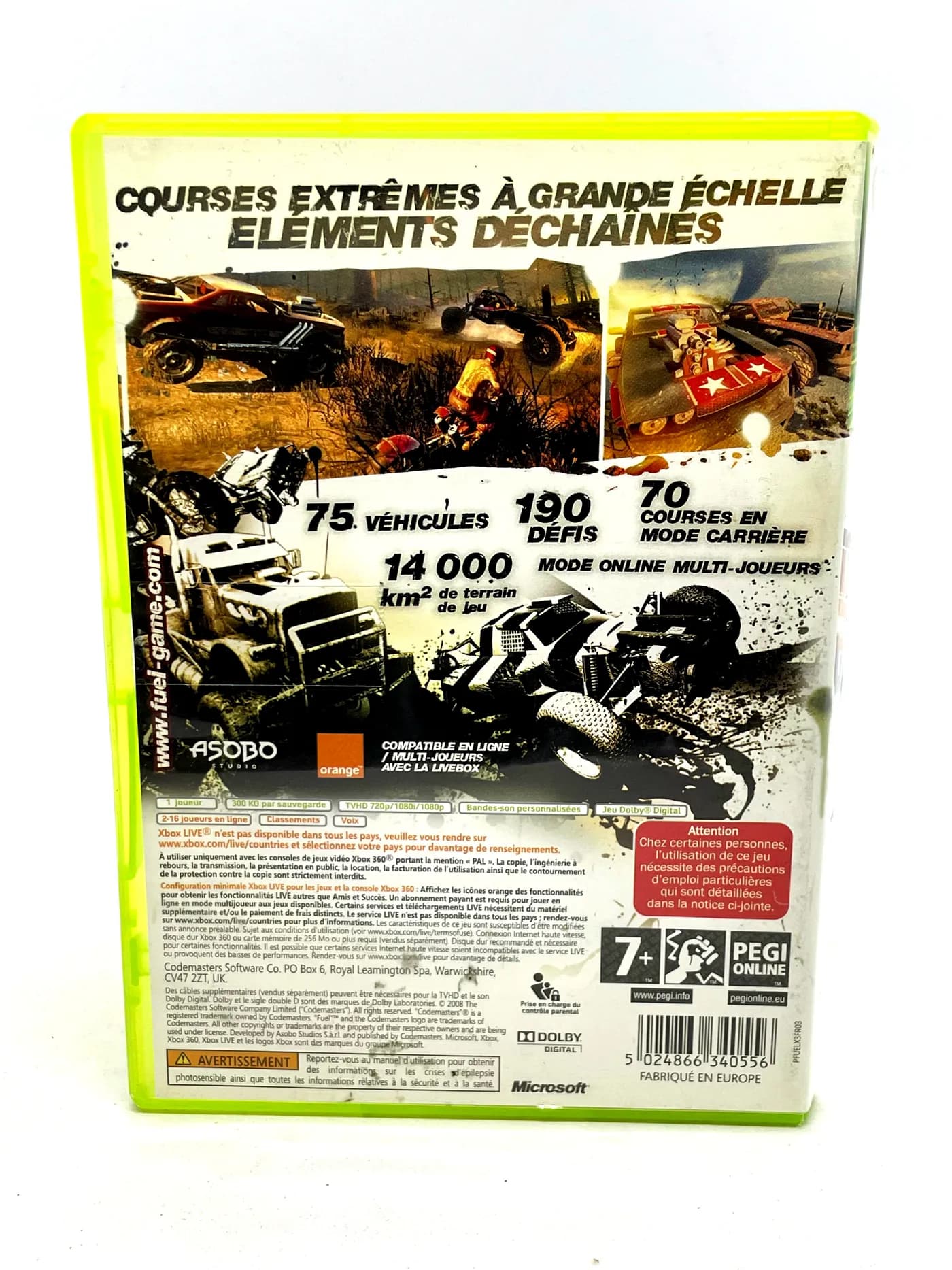Fuel Xbox 360