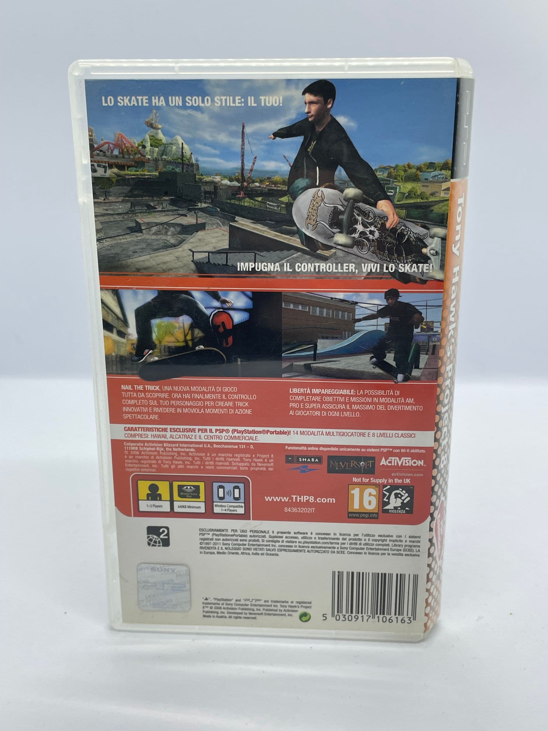 Tony Hawk's Project 8 PSP (FR)