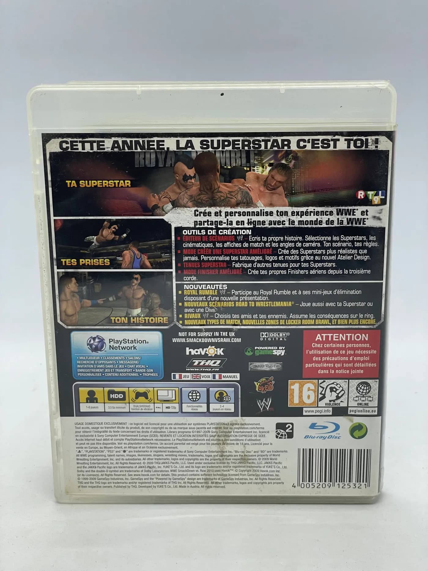 Smackdown vs Raw 2010 PS3