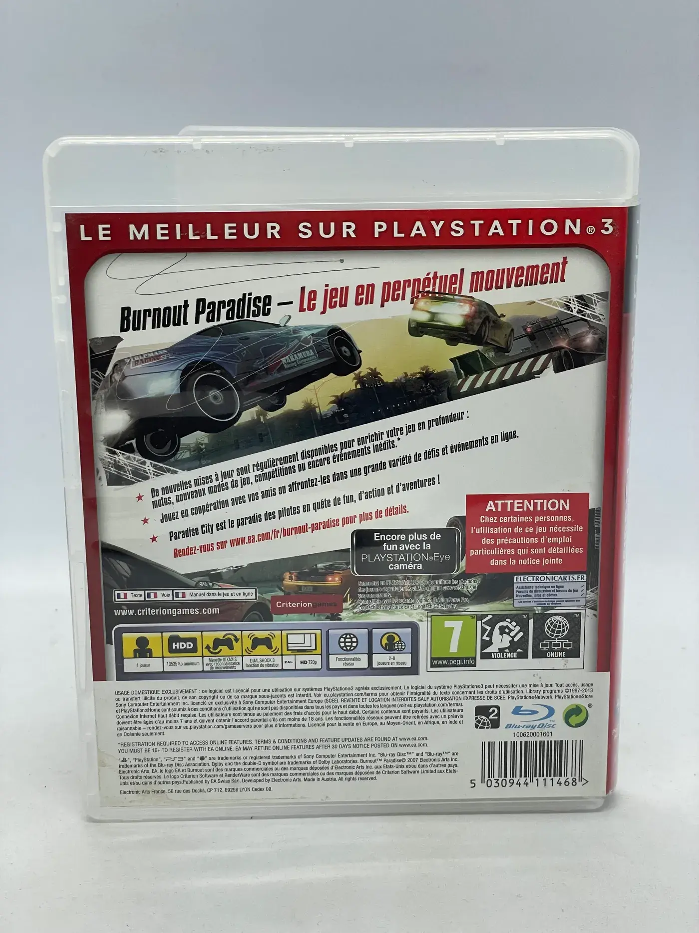 Burnout Paradise PS3 (FR)