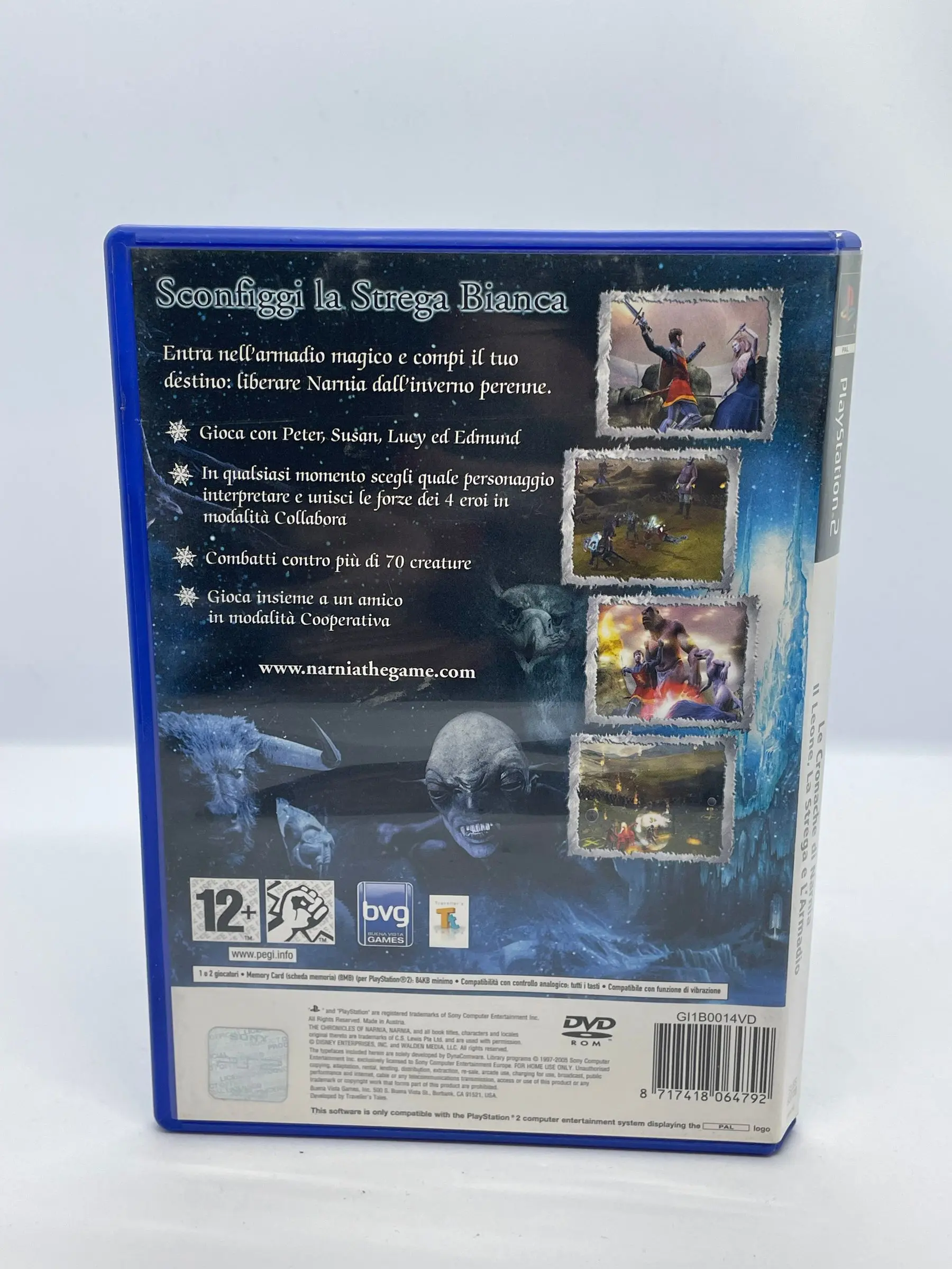 Chronicles of Narnia Chapter 1 PS2 (IT)